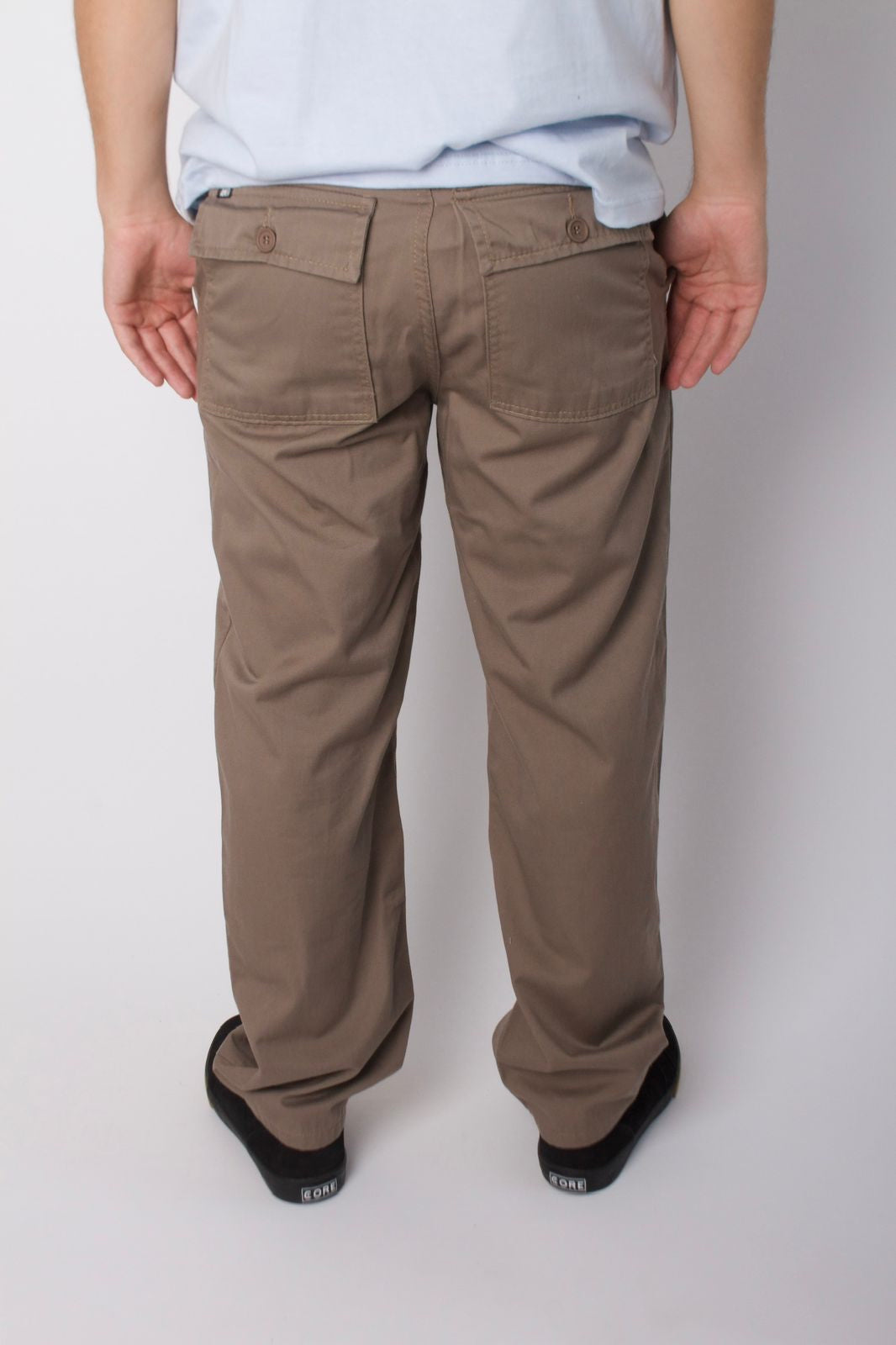 Pantalon Ancho kaki