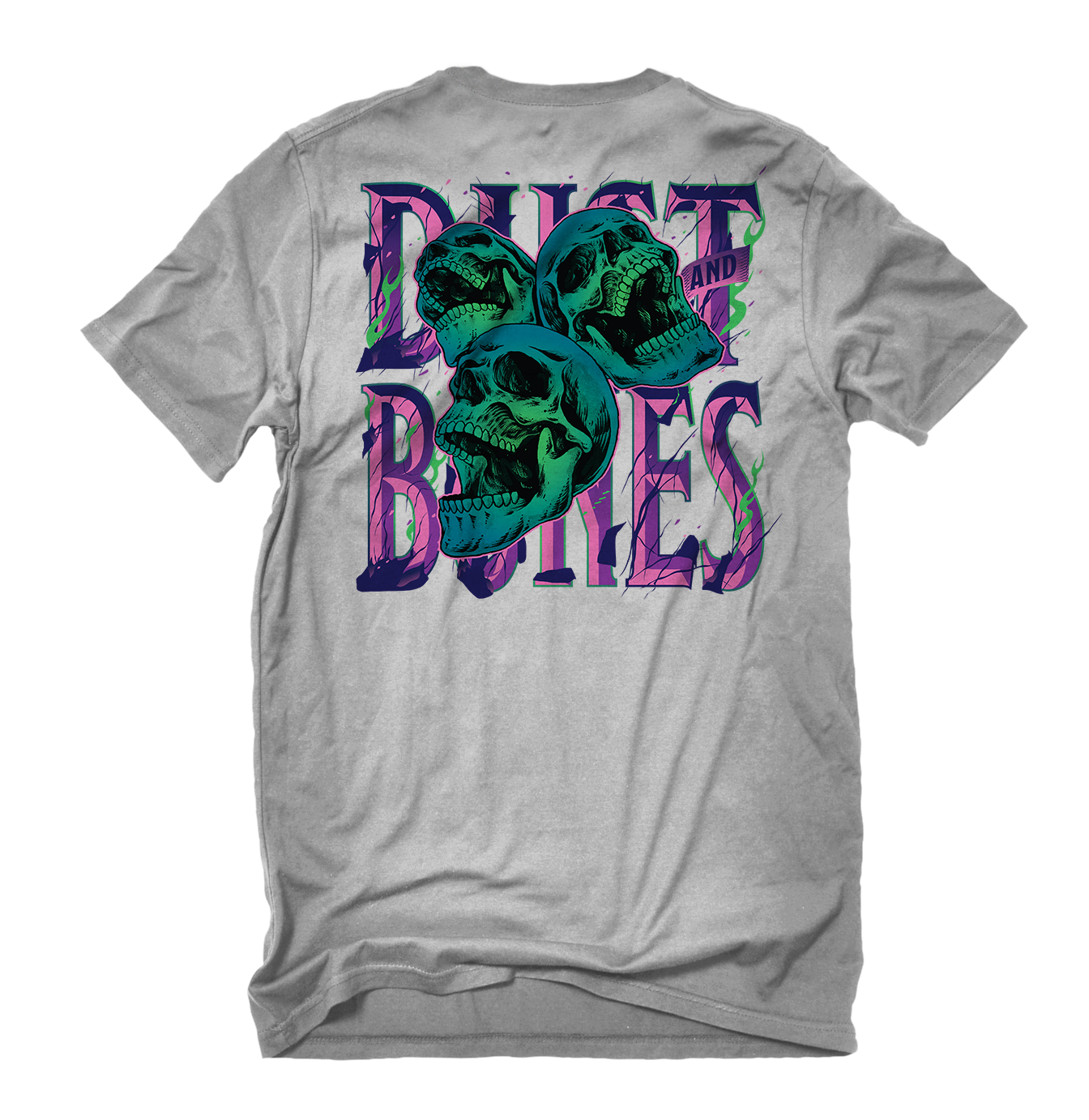 Playera DUST AND BONES Gris
