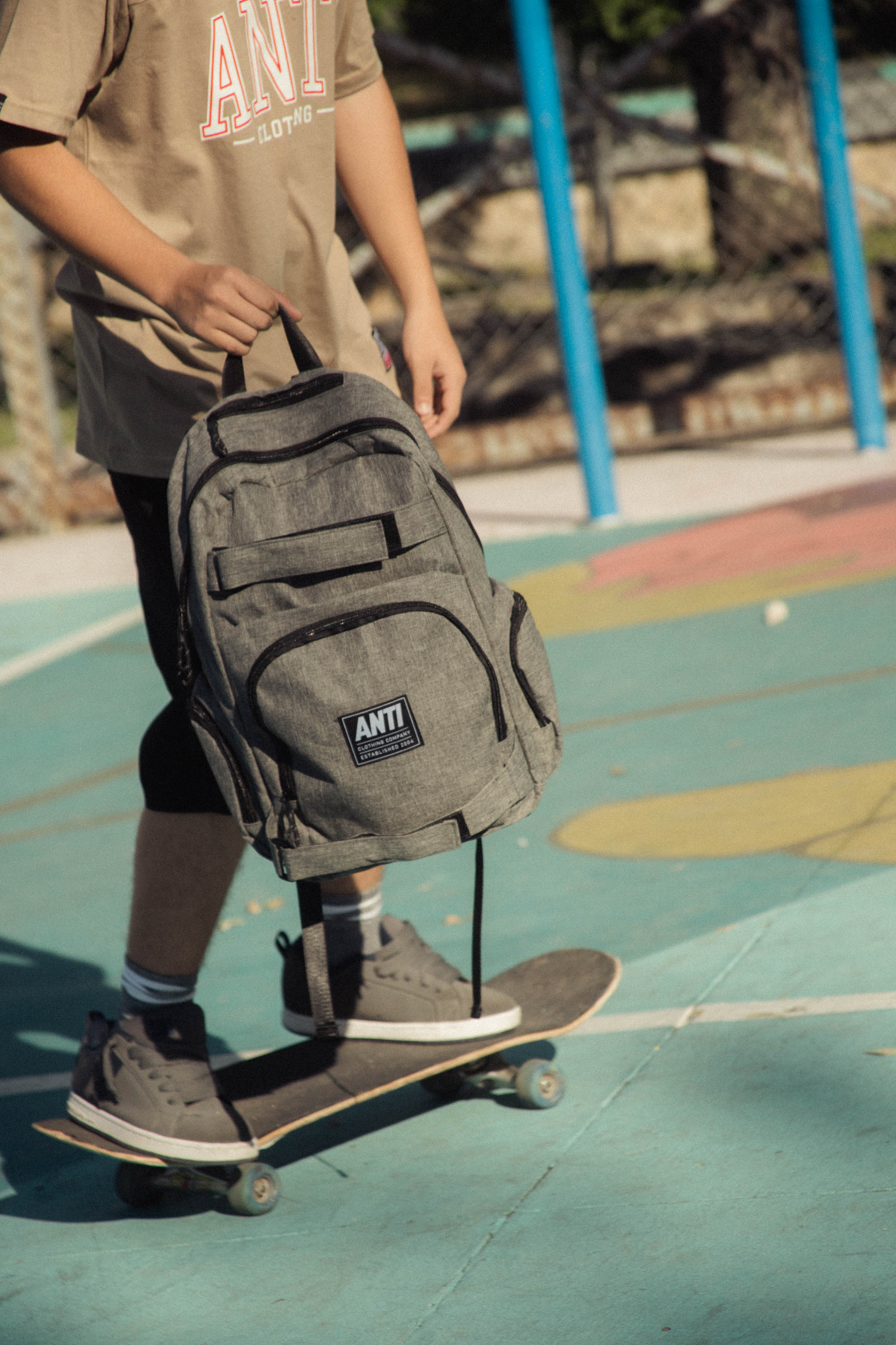 Mochila Essential Gris Jaspe