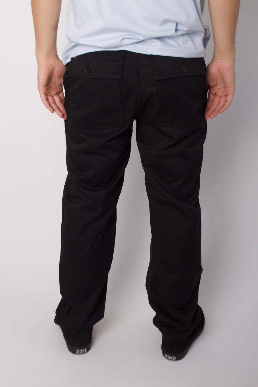 Pantalon Ancho Negro