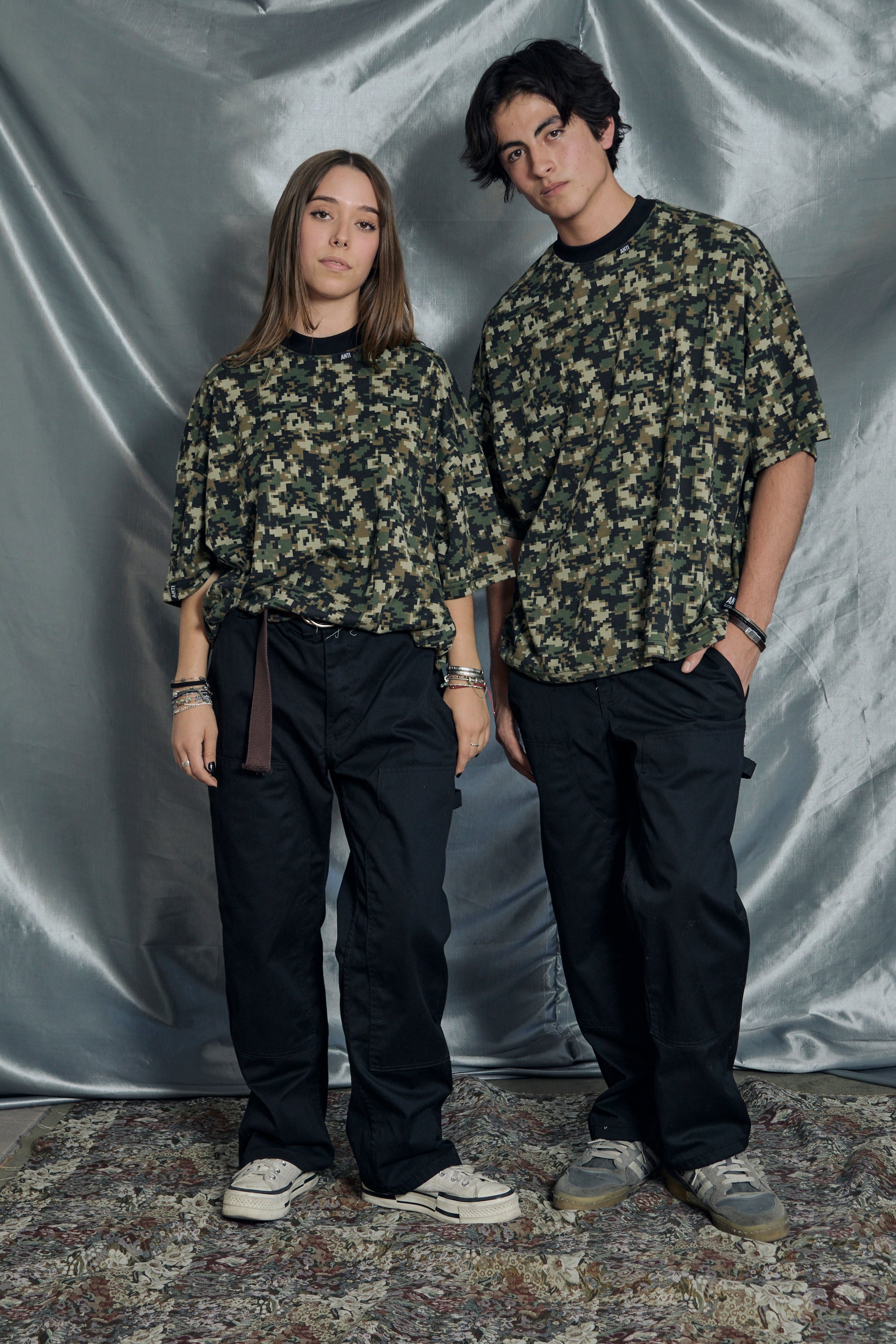 Playera Oversize Camo