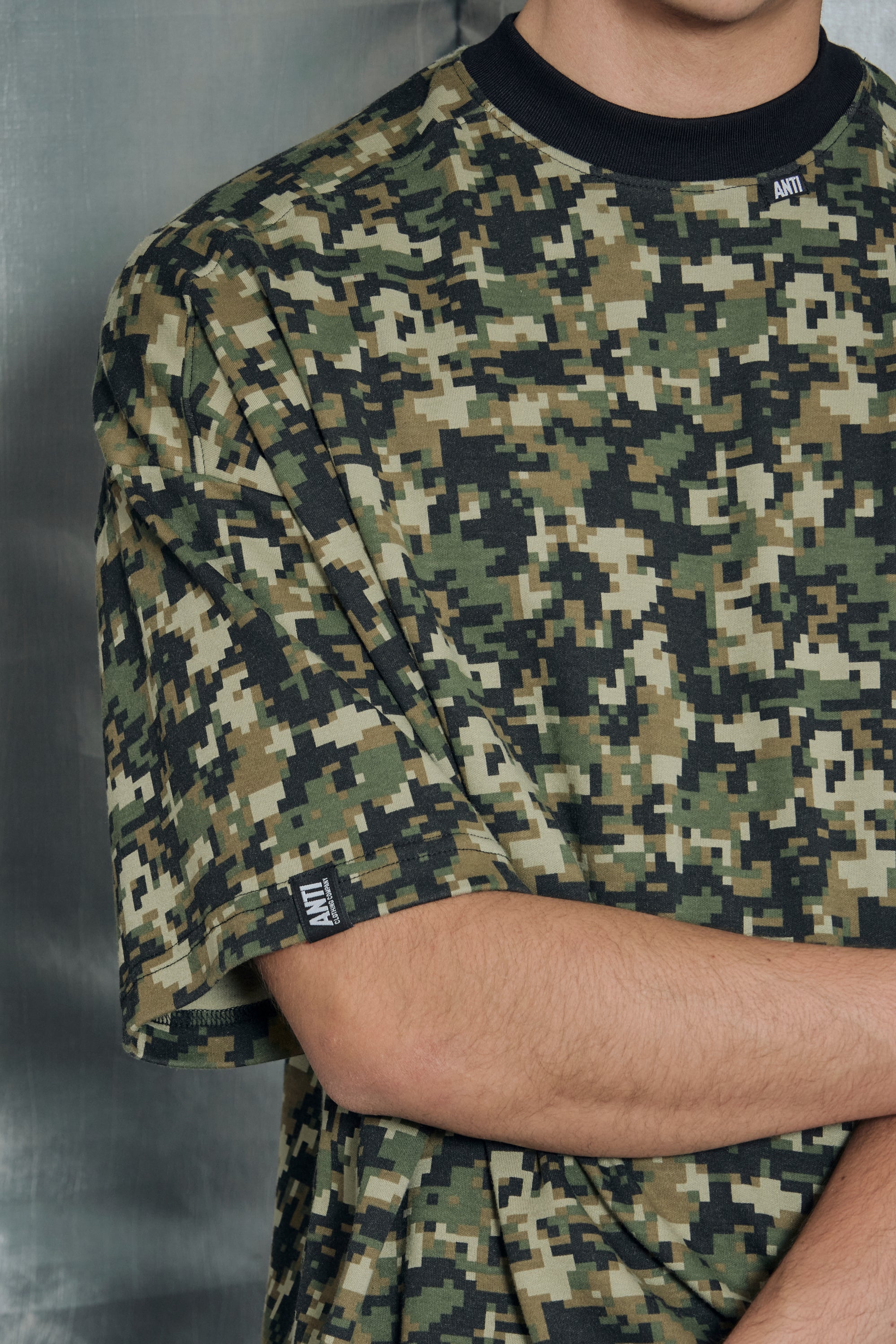 Playera Oversize Camo