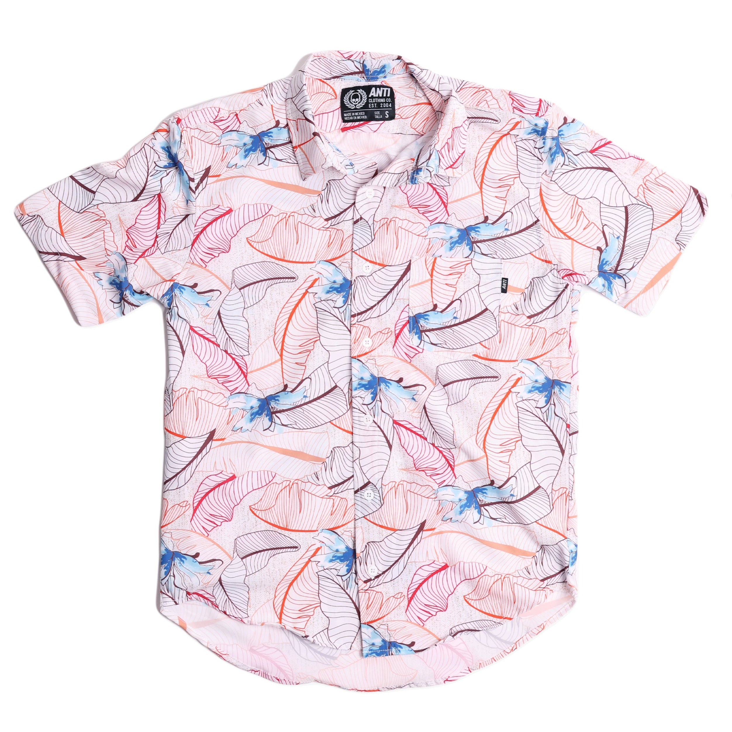 Camisa Selva Salmon