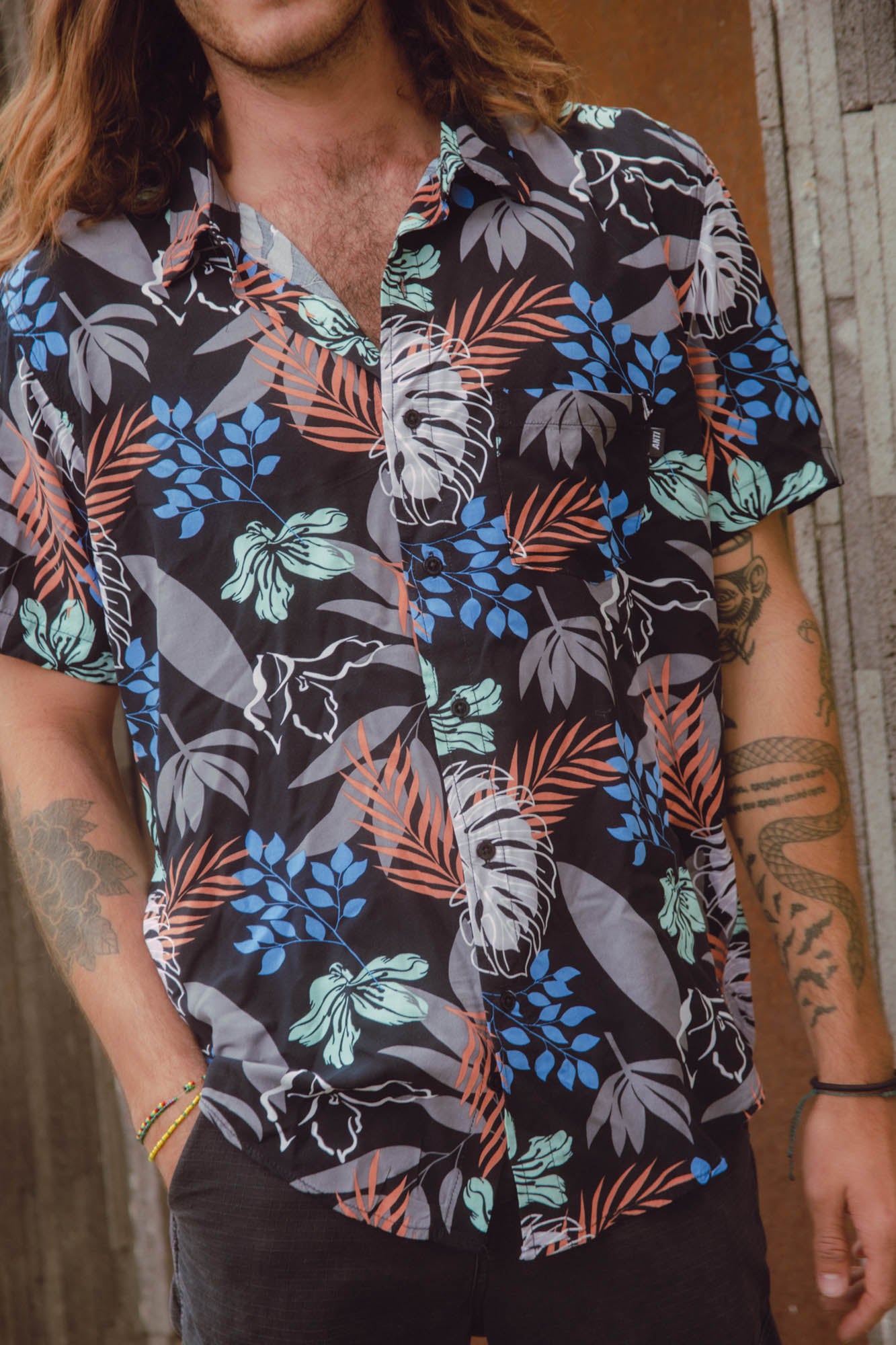 Camisa Beach Black