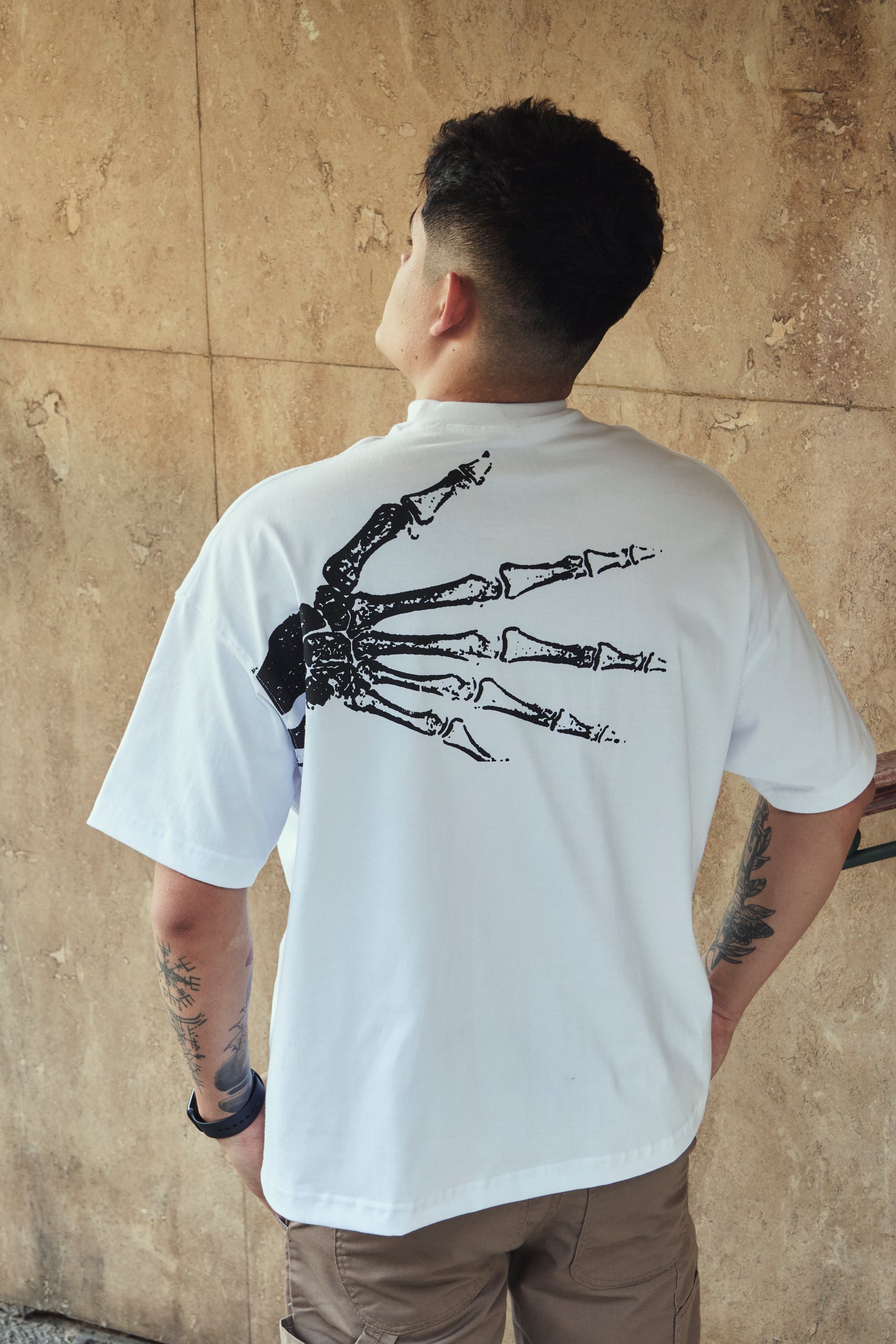 Playera Prime Hand White