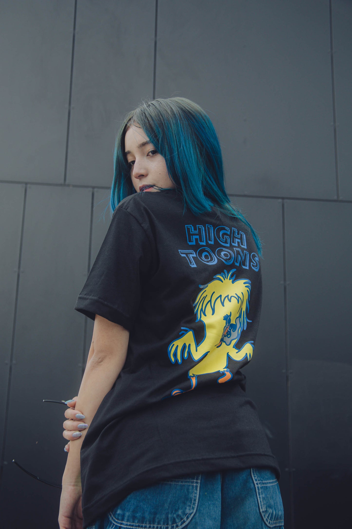 Playera High Toons Black