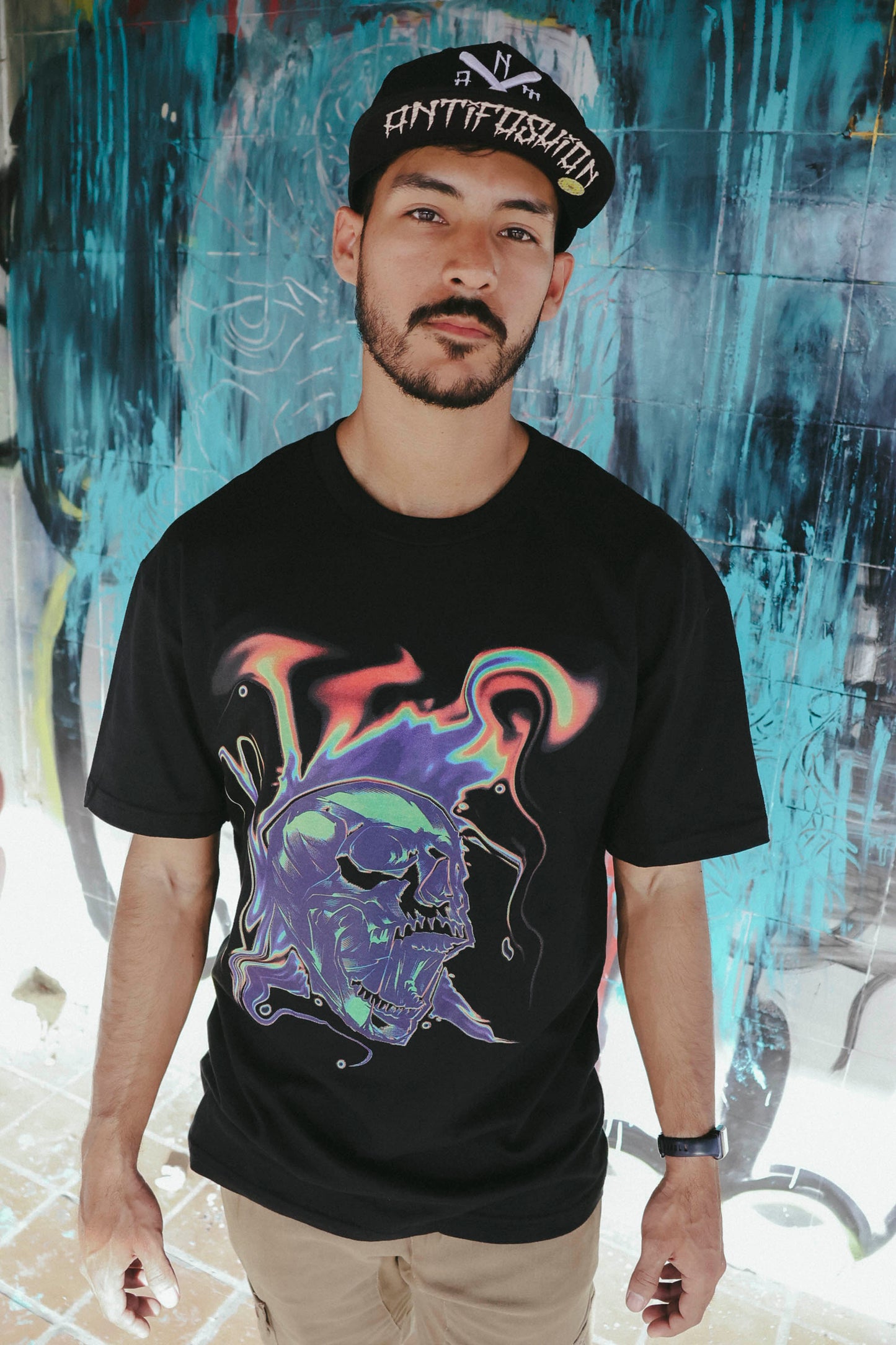 Playera Acid Skull