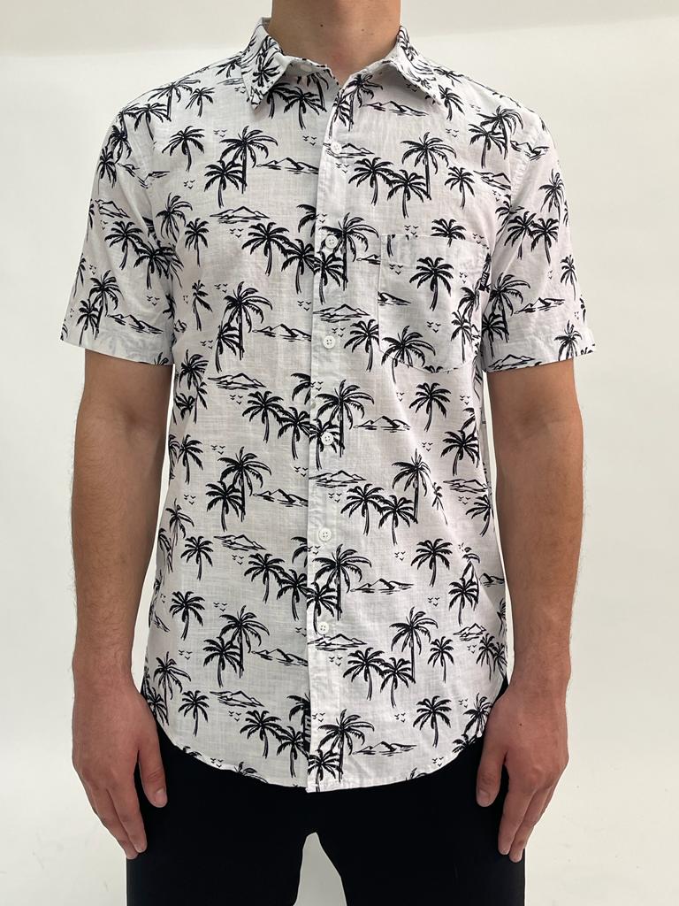 Camisa Palms White