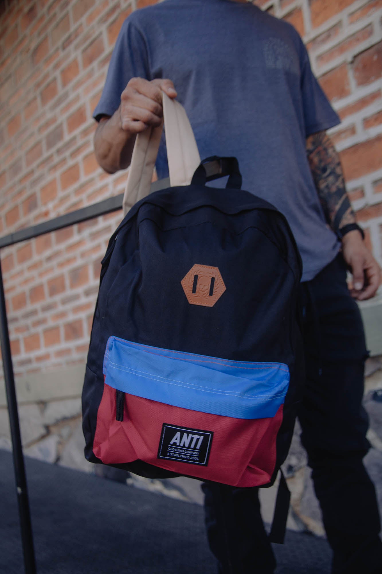 Mochila Blue Red