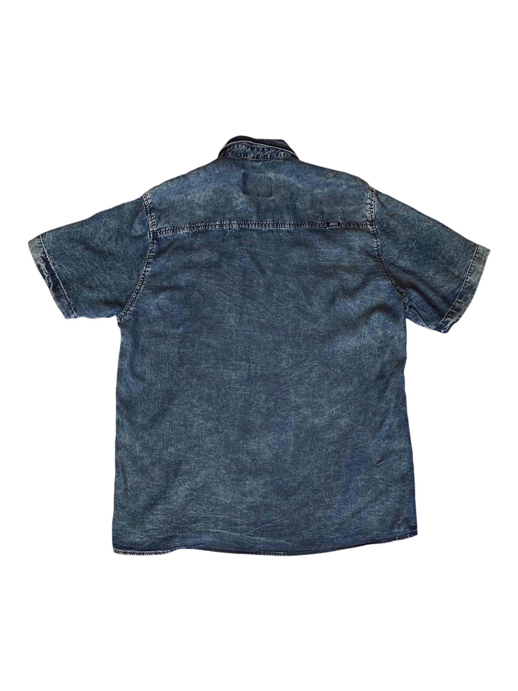Camisa Mecanico Mezclilla Marino