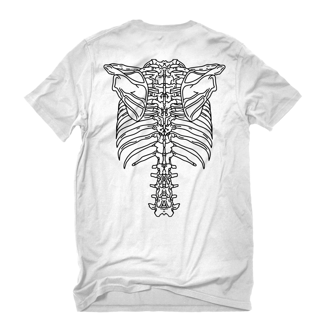 Playera Bones white