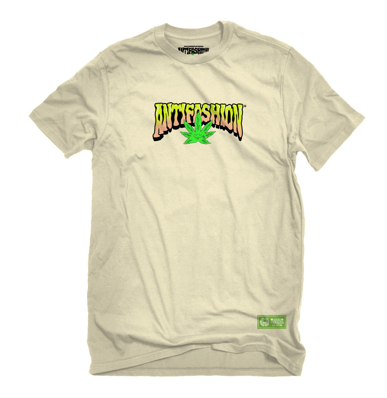 Playera Cuidame Viejo Arena