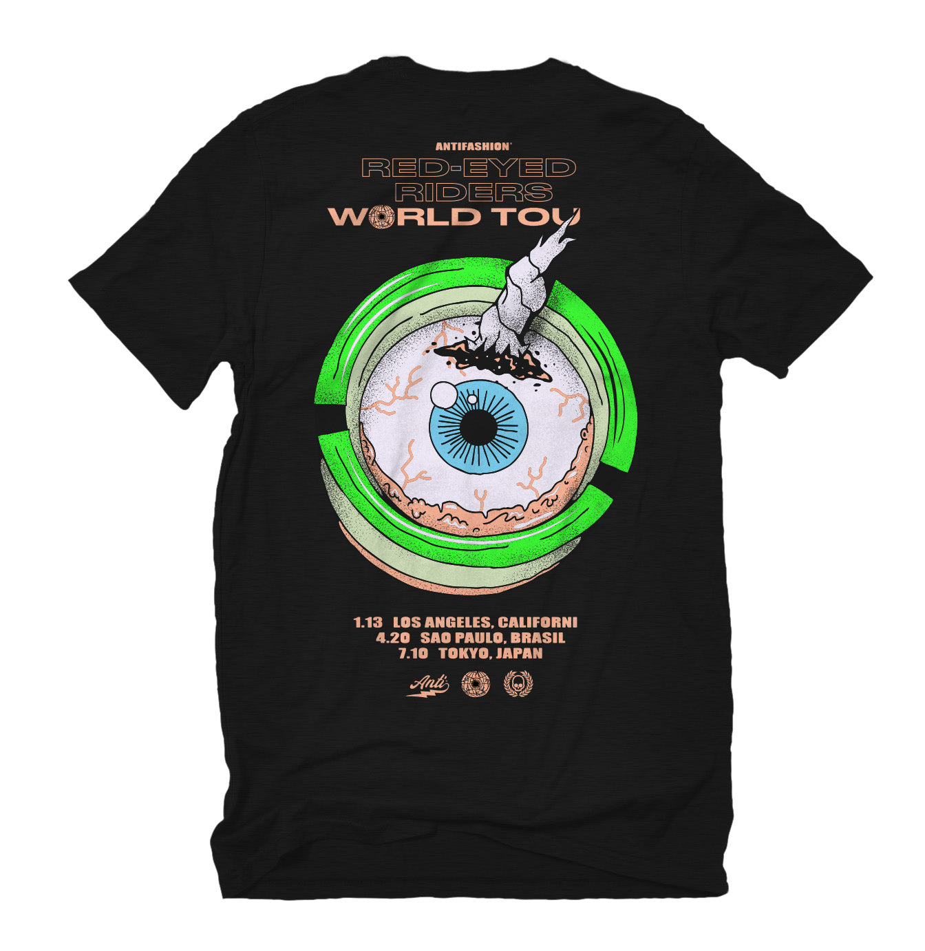 Playera Tour Black