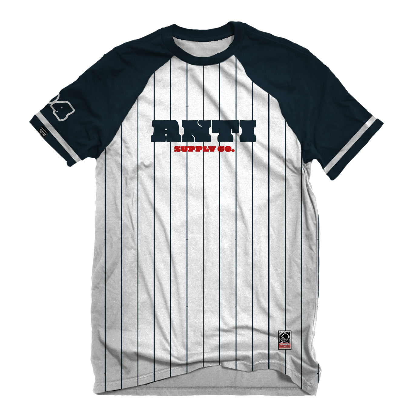 Playera Skull Ball Essential Blue