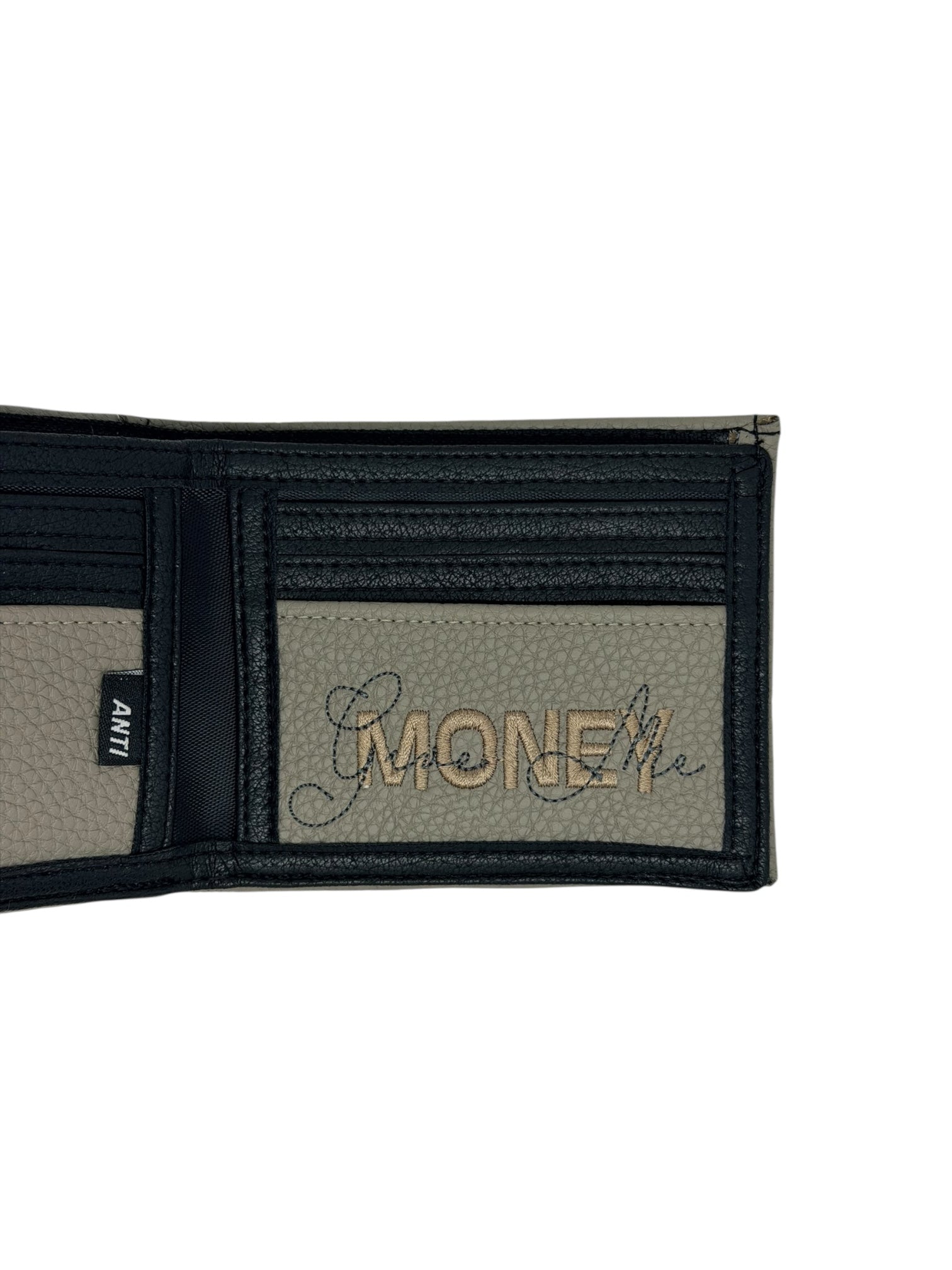 Cartera Money Gris