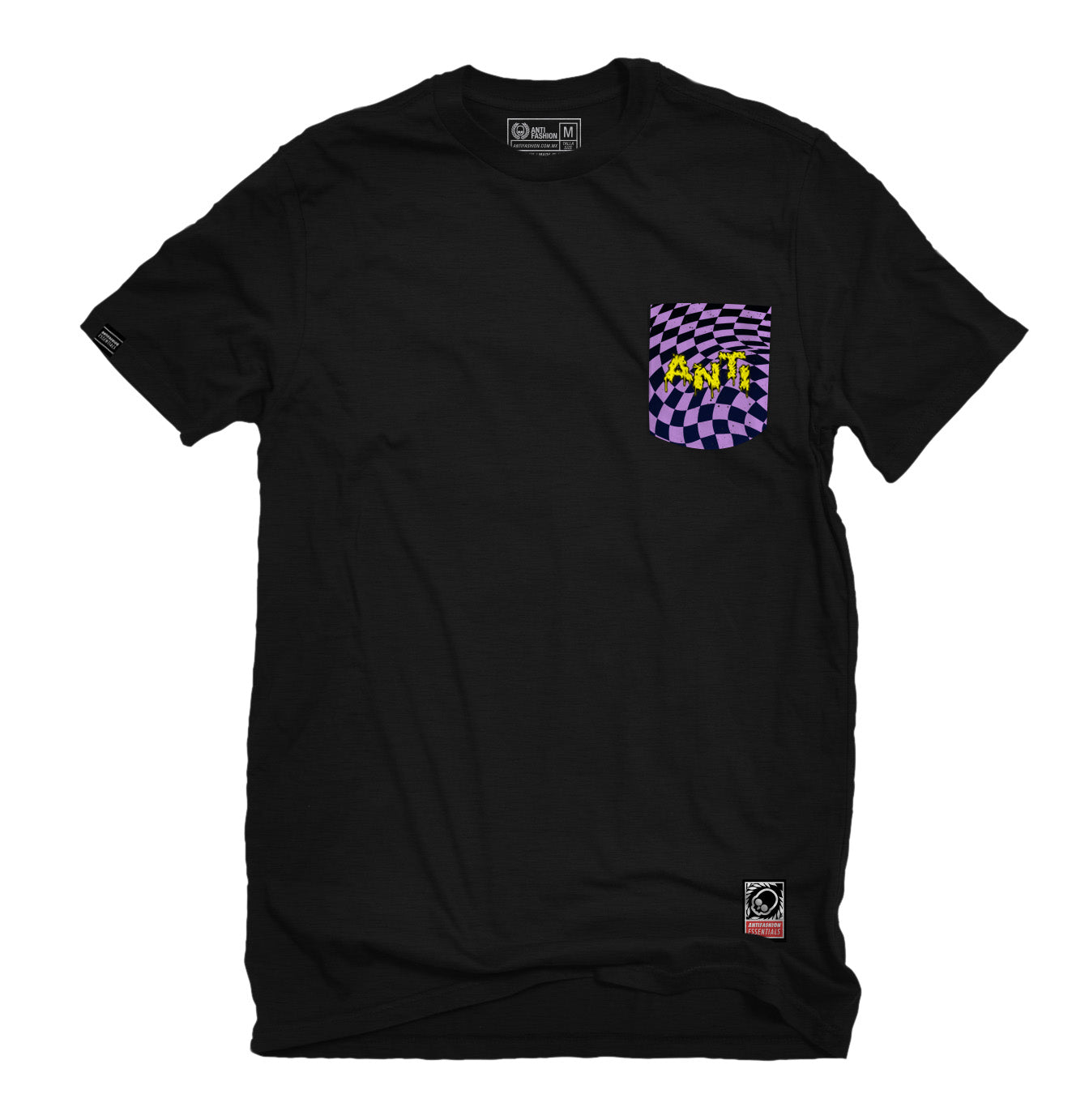 Playera Psycho Black Essential