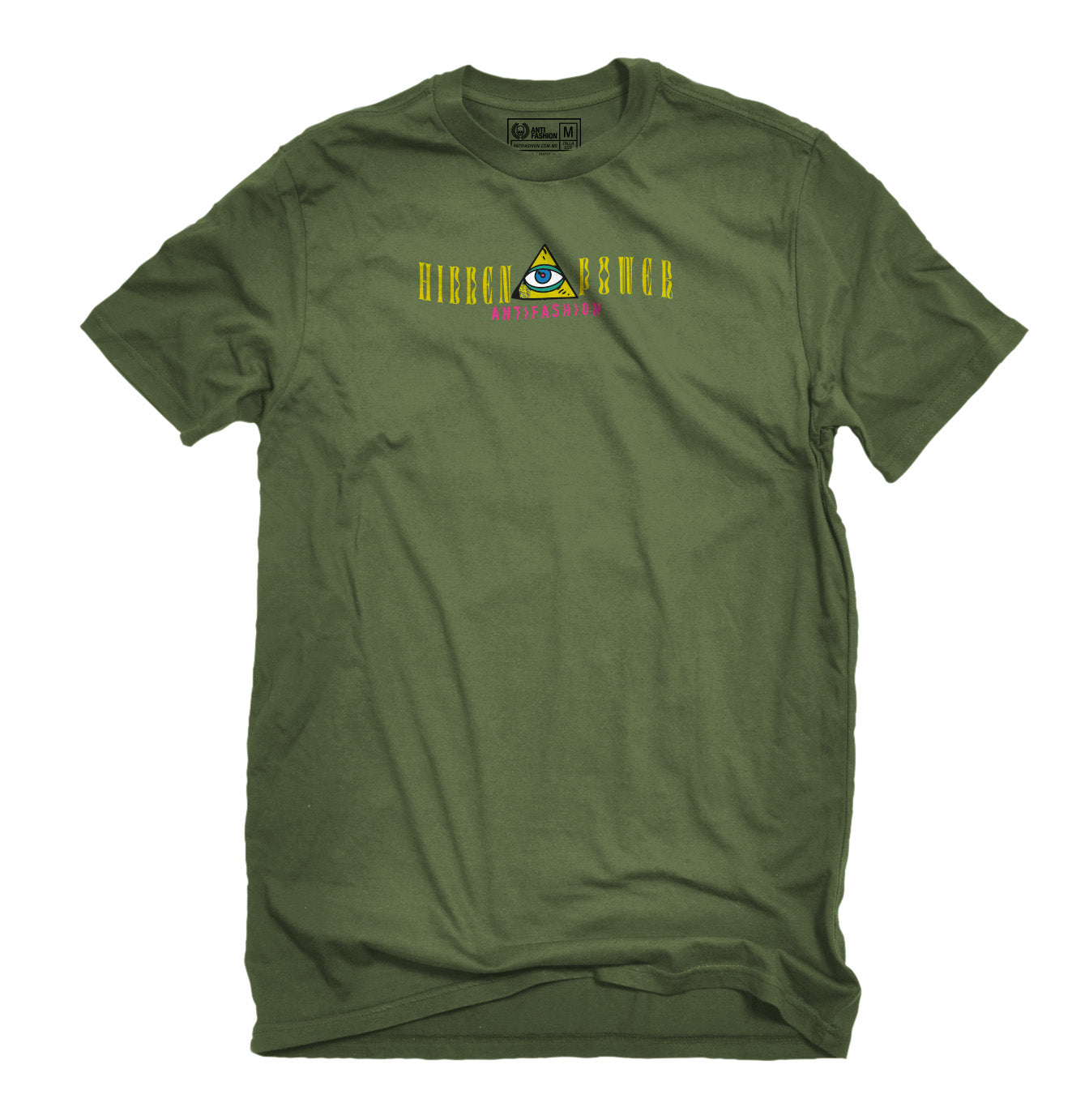 Playera Hidden Power Olivo