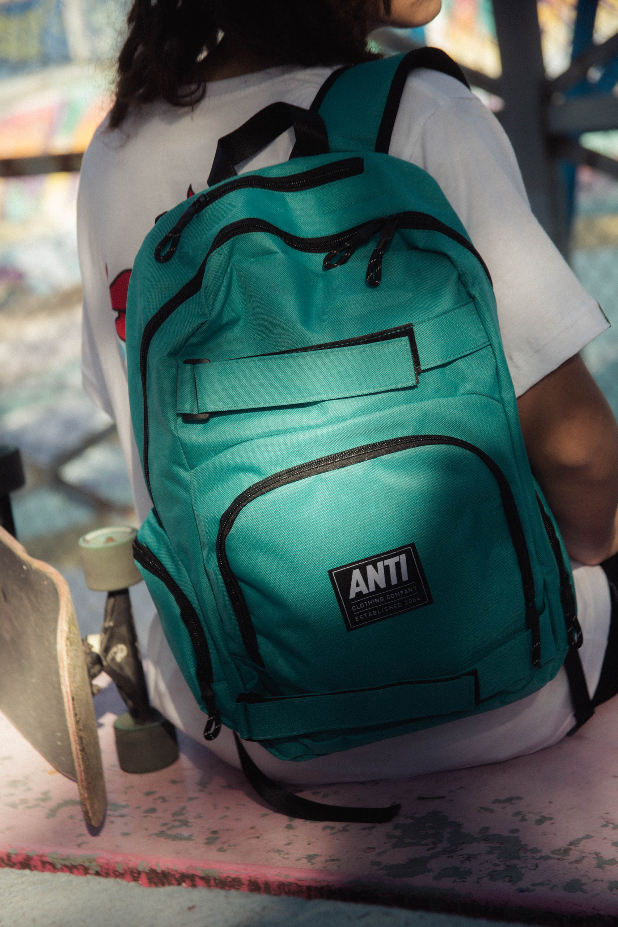 Mochila Essential Azul Jaspe