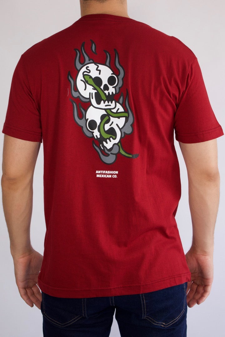 Playera West Vino