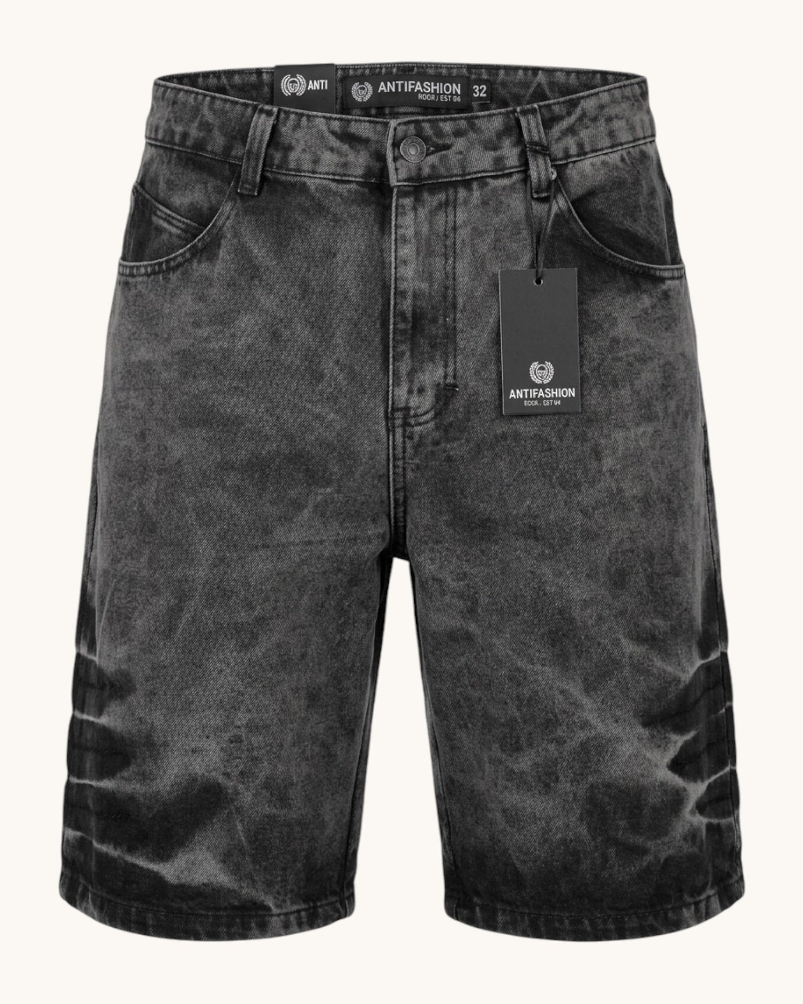 Bermuda Baggy Acid Wash
