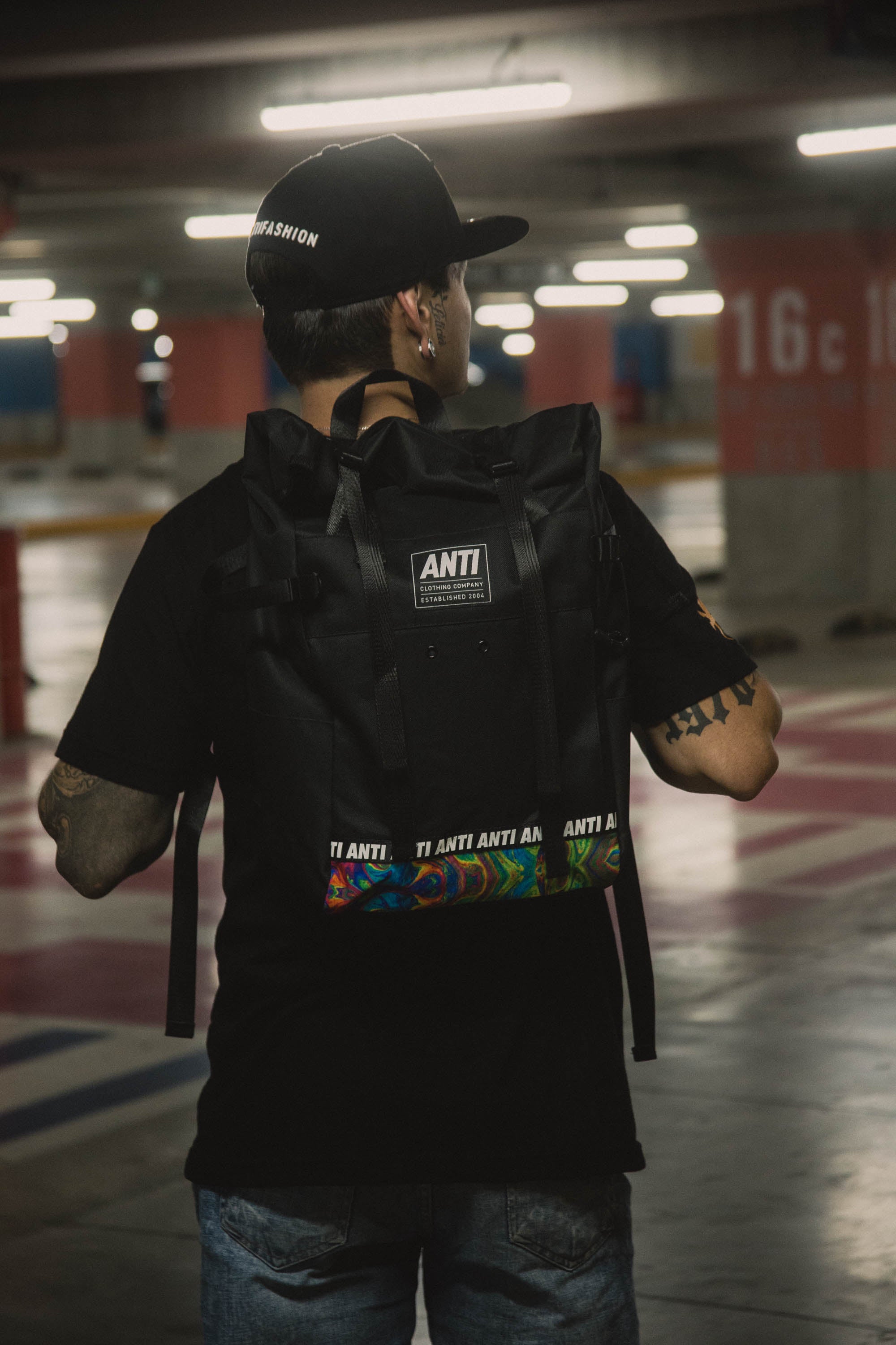 Mochila Camping Black Colors