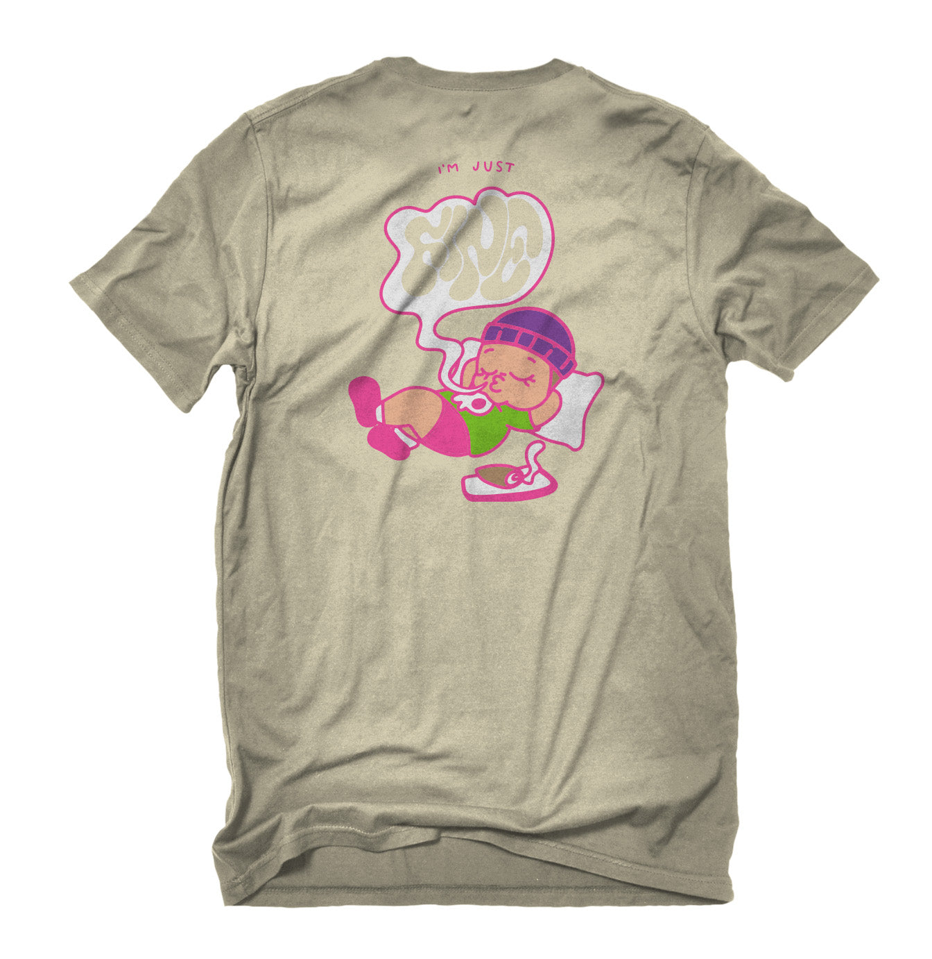 Playera I´m Just Fine Arena