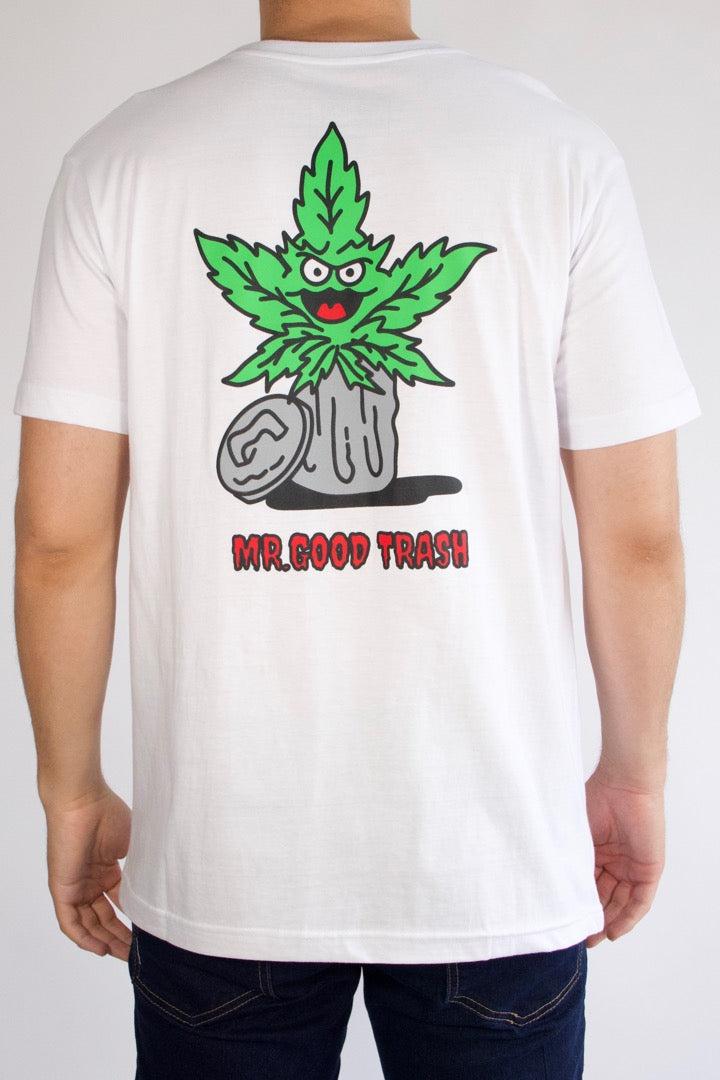 Playera Mr Trash White