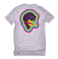 Playera SKULL LIGHTING Lila