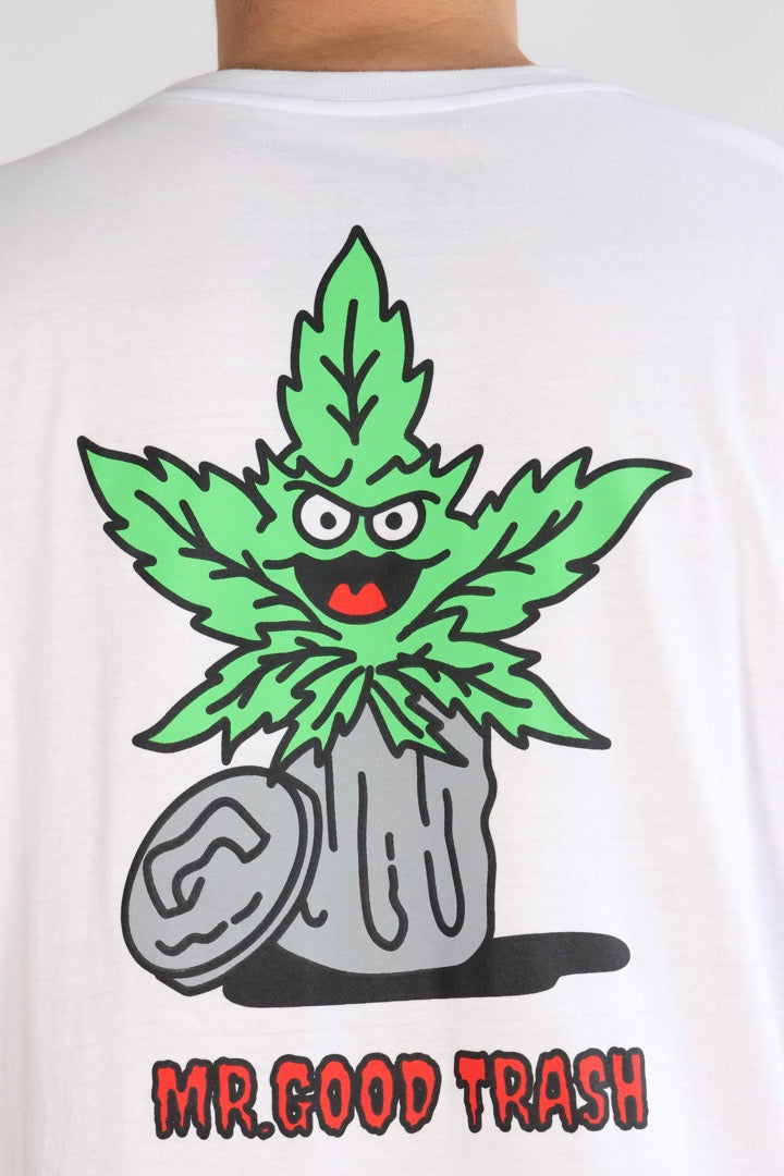 Playera Mr Trash White