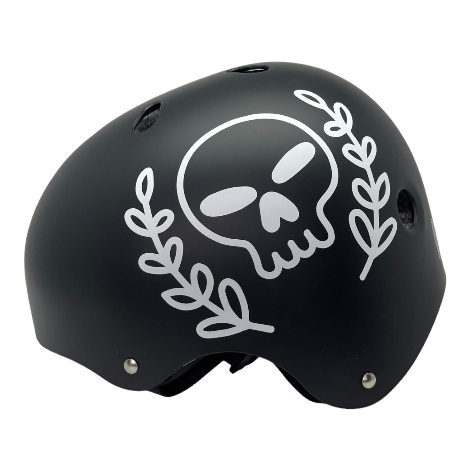 Casco Anti Logo Black