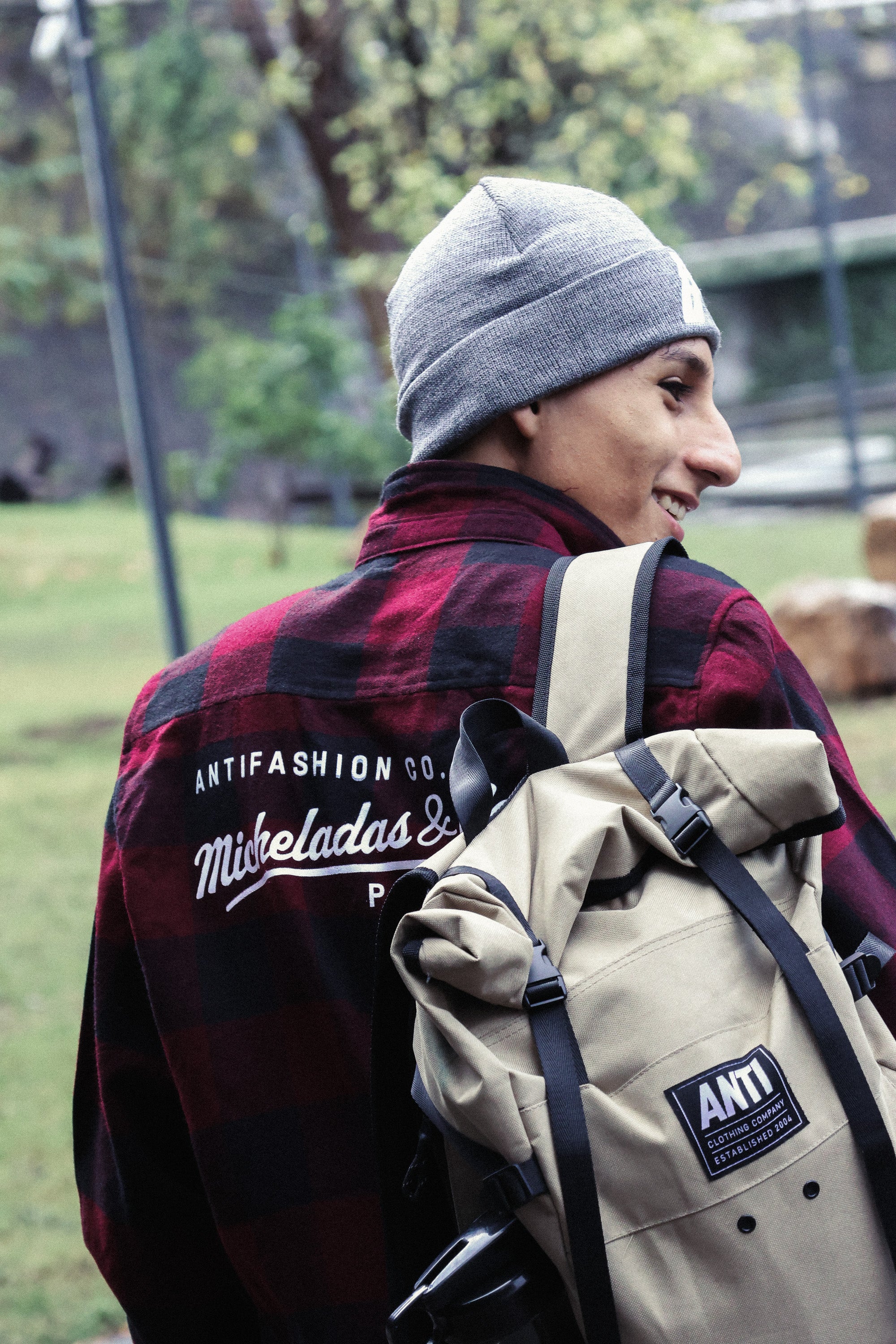 Mochila Camping Beige