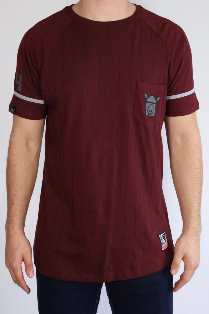 Playera Chinese Box Vino Essential