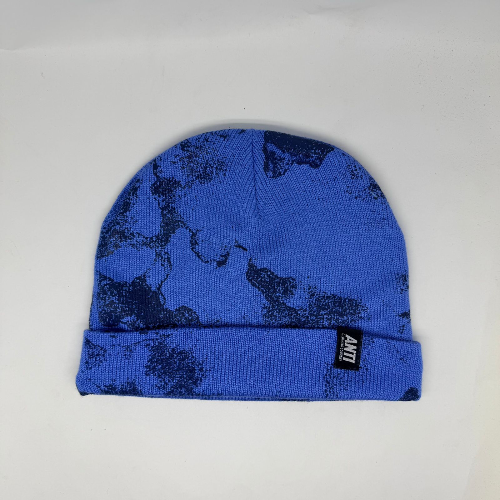 Beanie Stained Blue