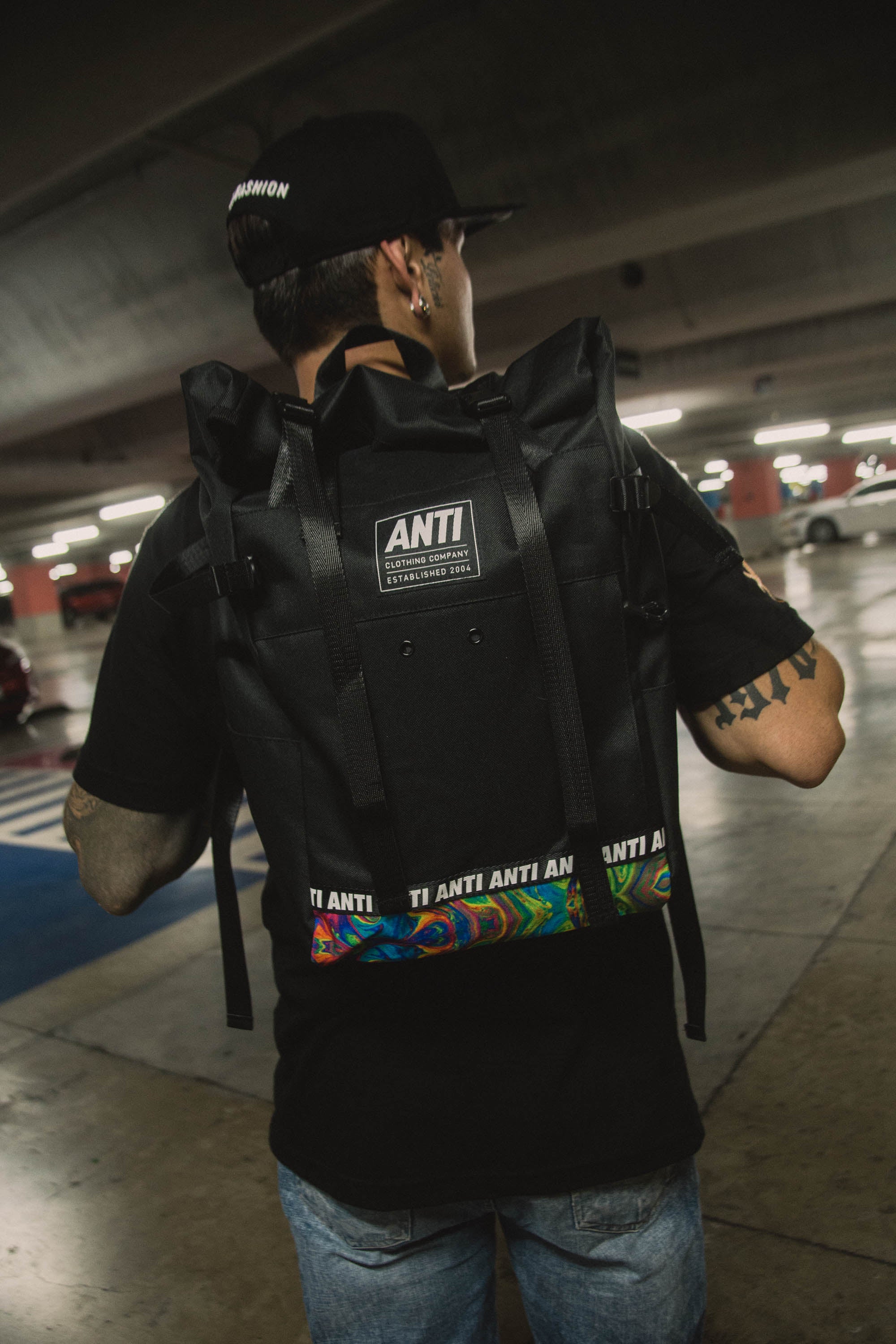 Mochila Camping Black Colors