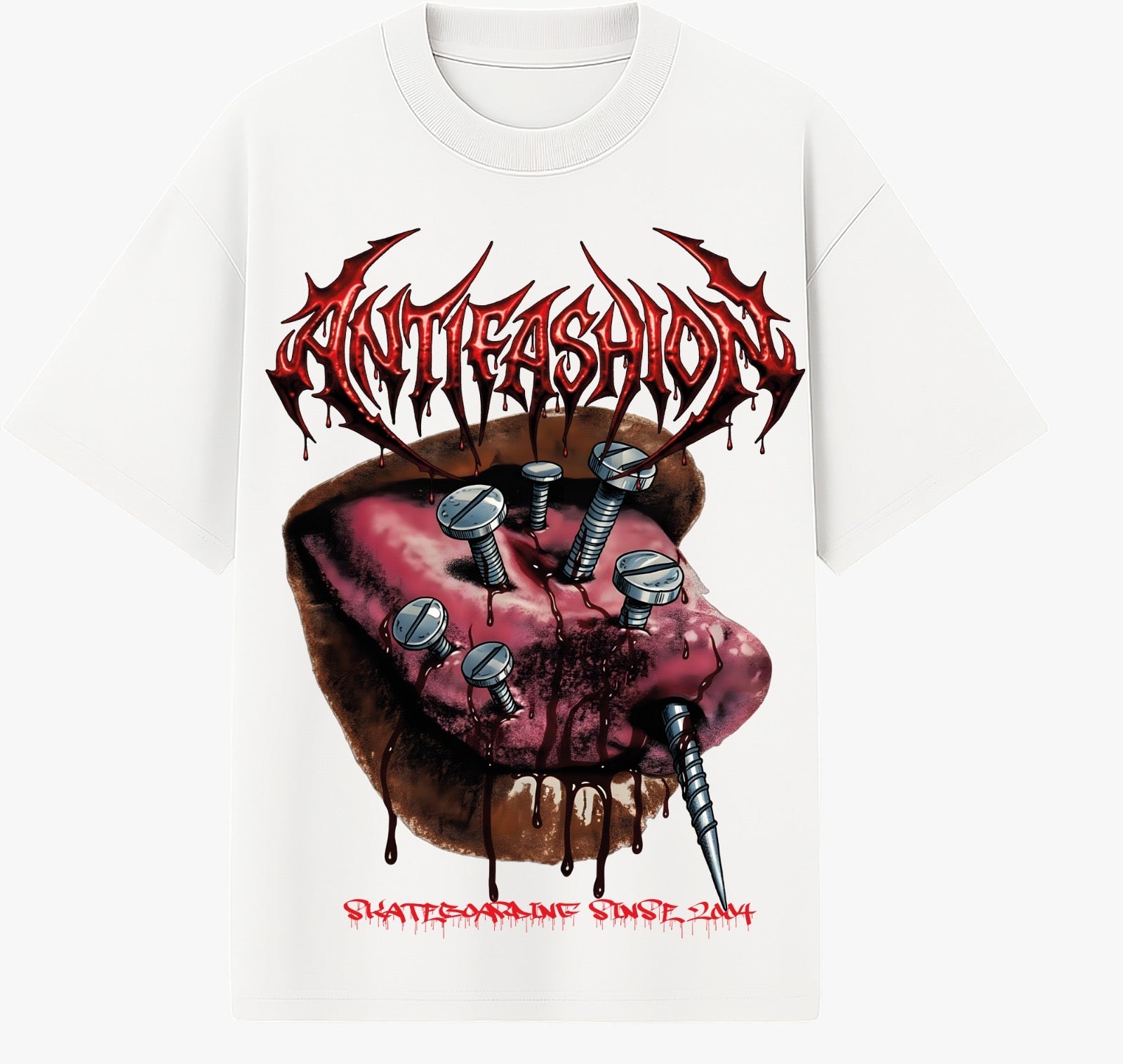 Playera Anti Skull Nails