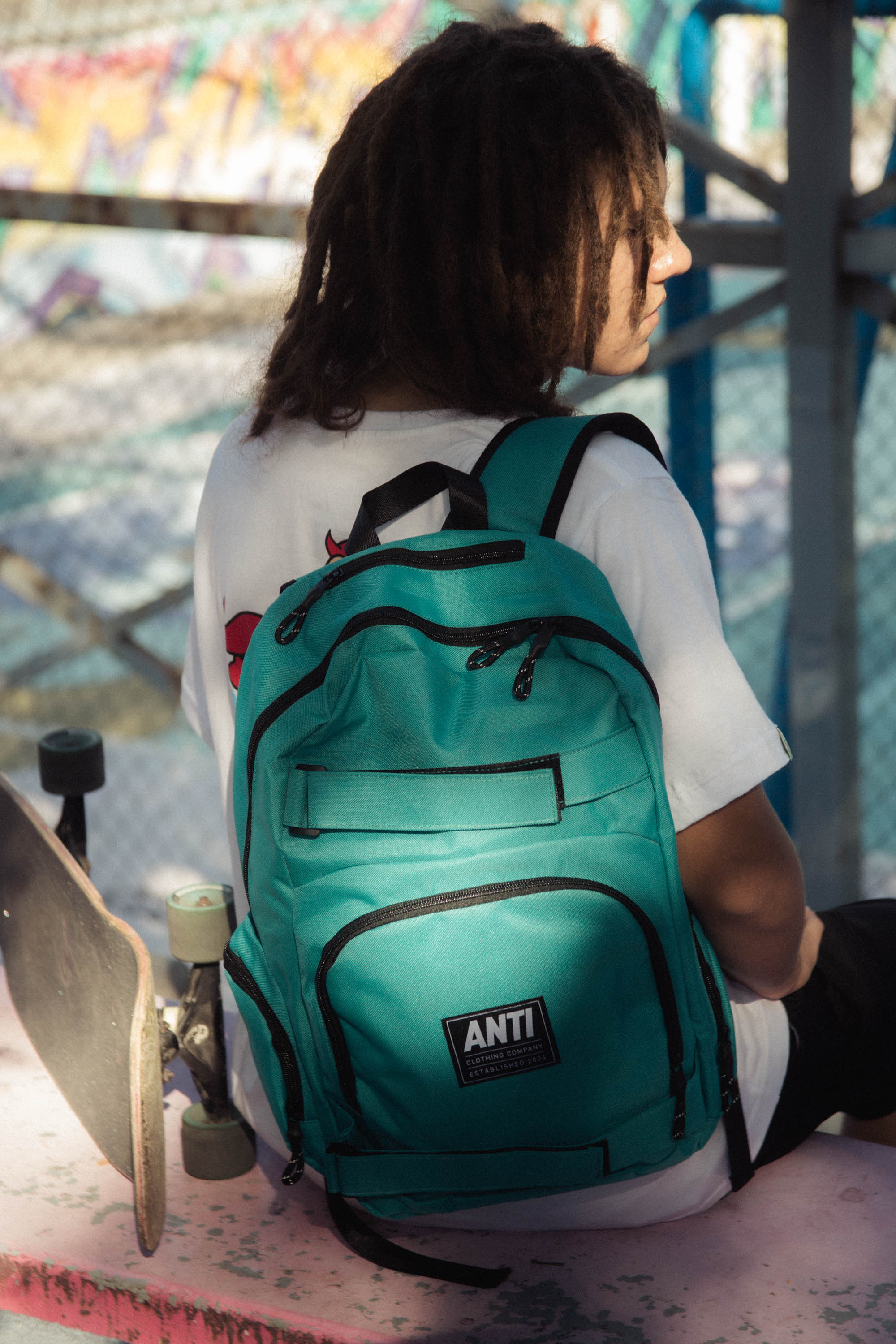 Mochila Essential Azul Jaspe