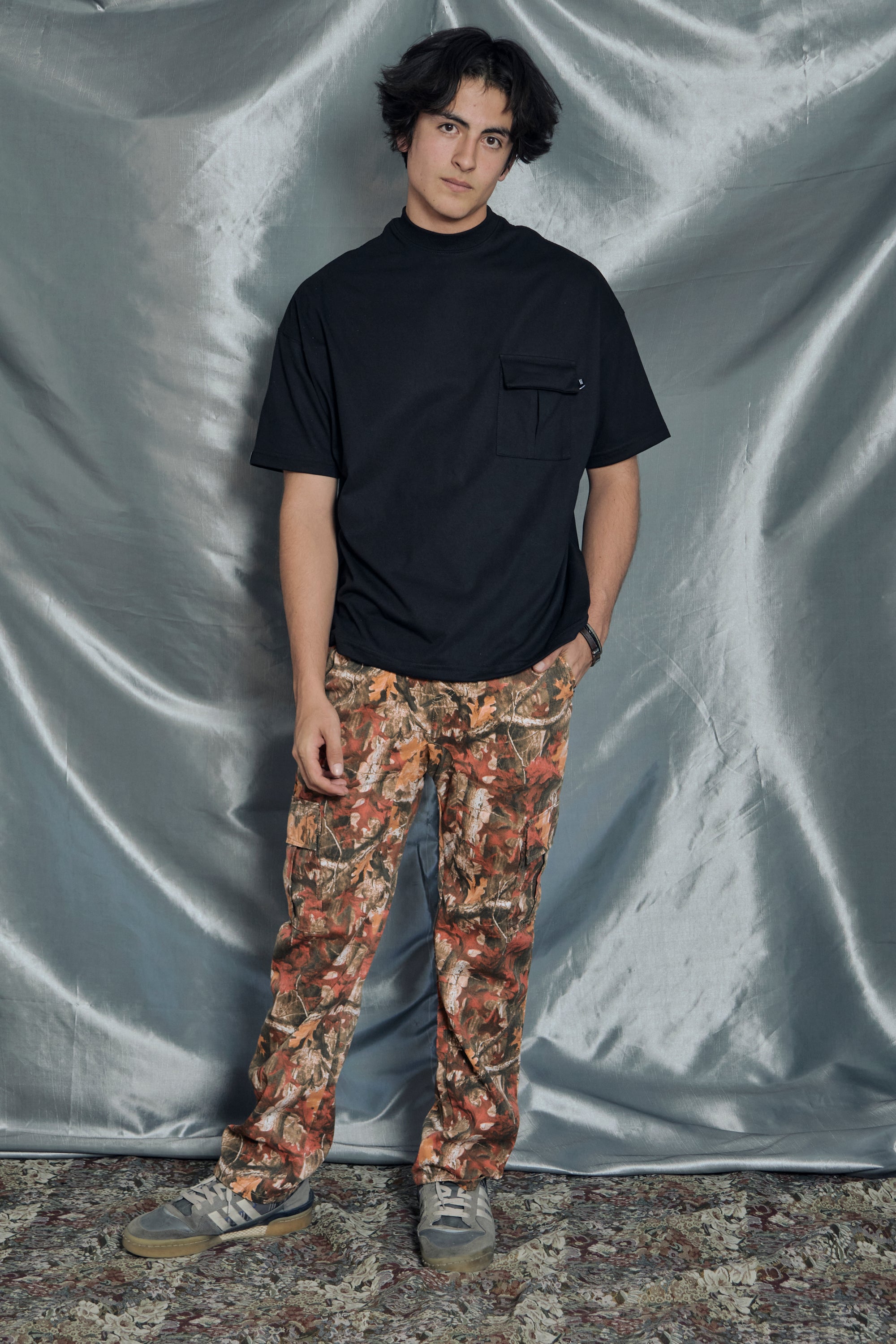 JOGGER HALL CAMO NARANJA