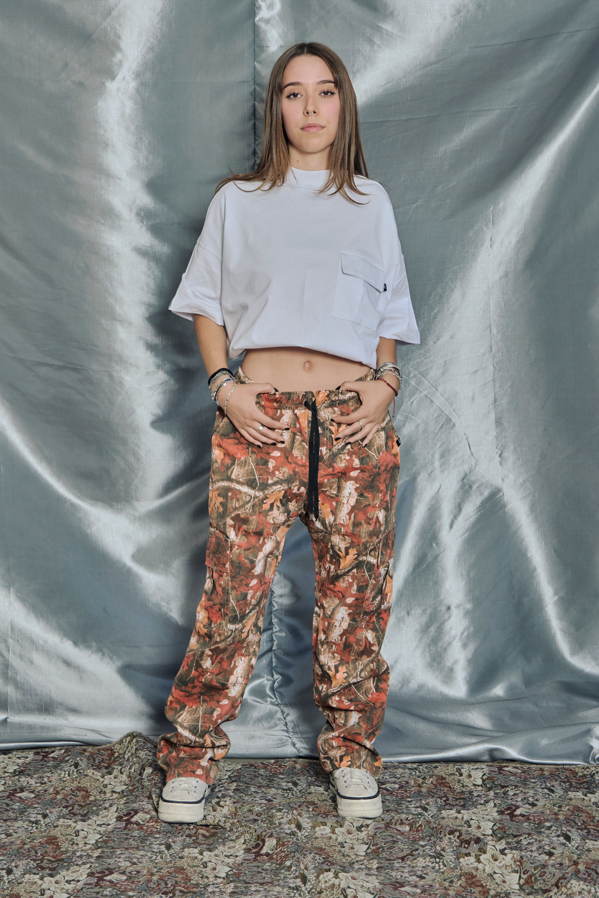 JOGGER HALL CAMO NARANJA