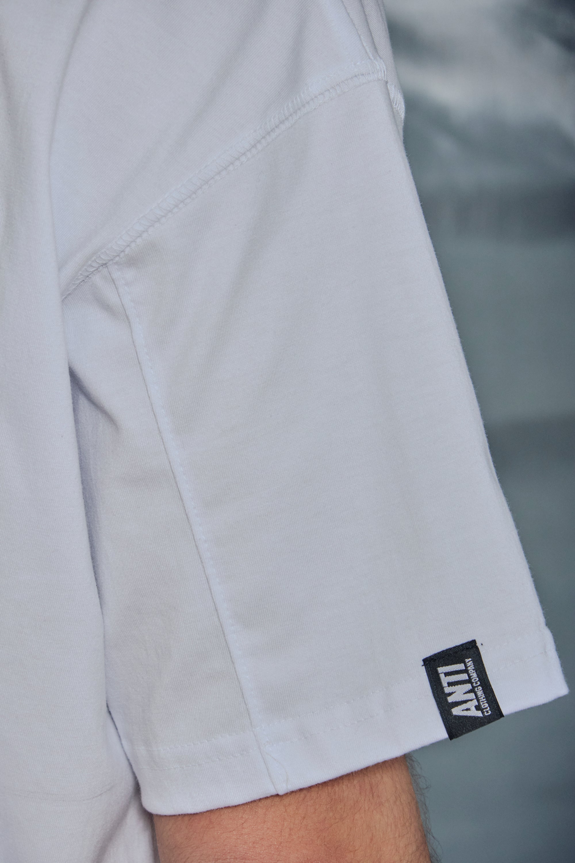 Playera Oversize Dravus White
