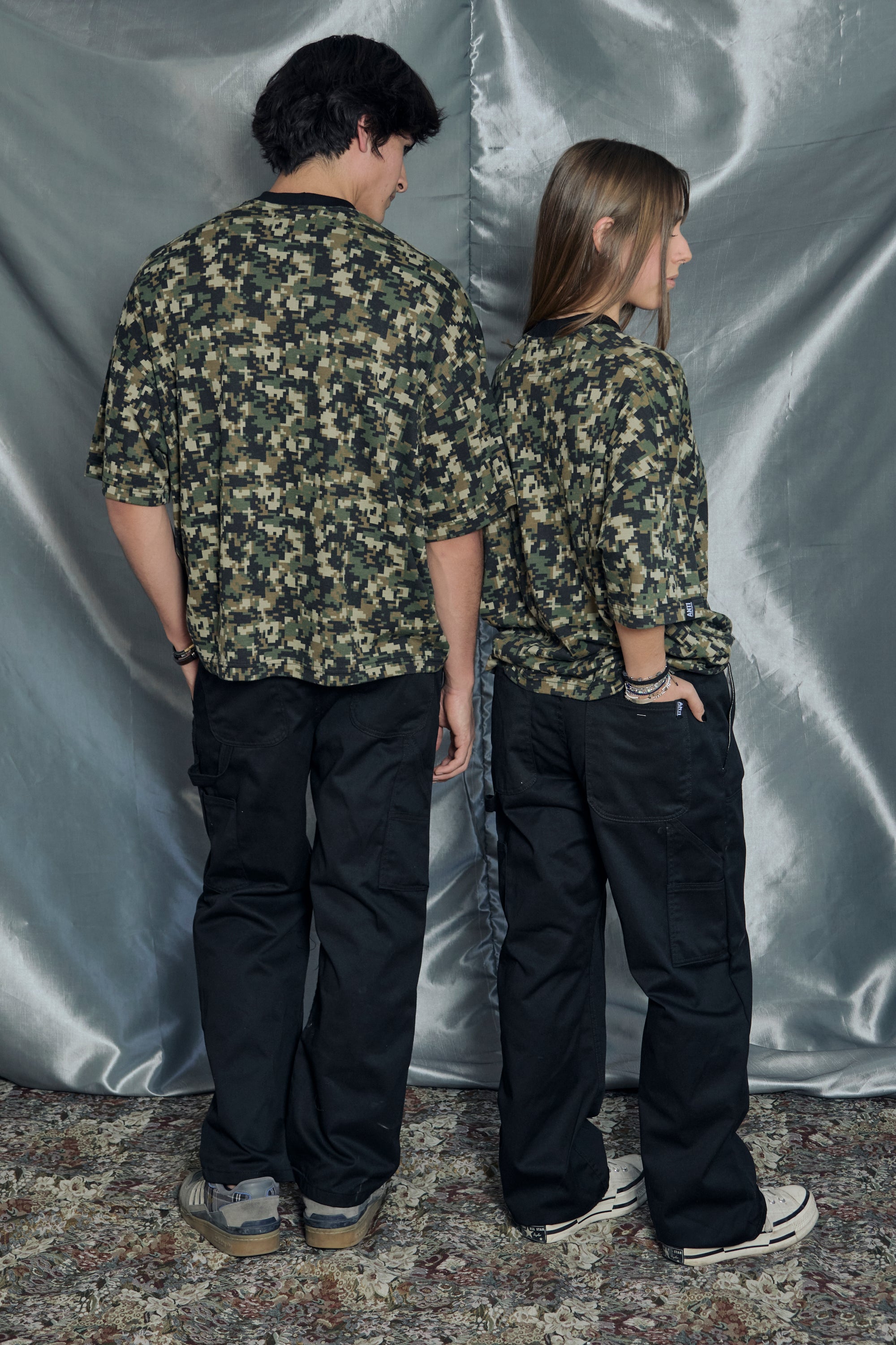 Playera Oversize Camo