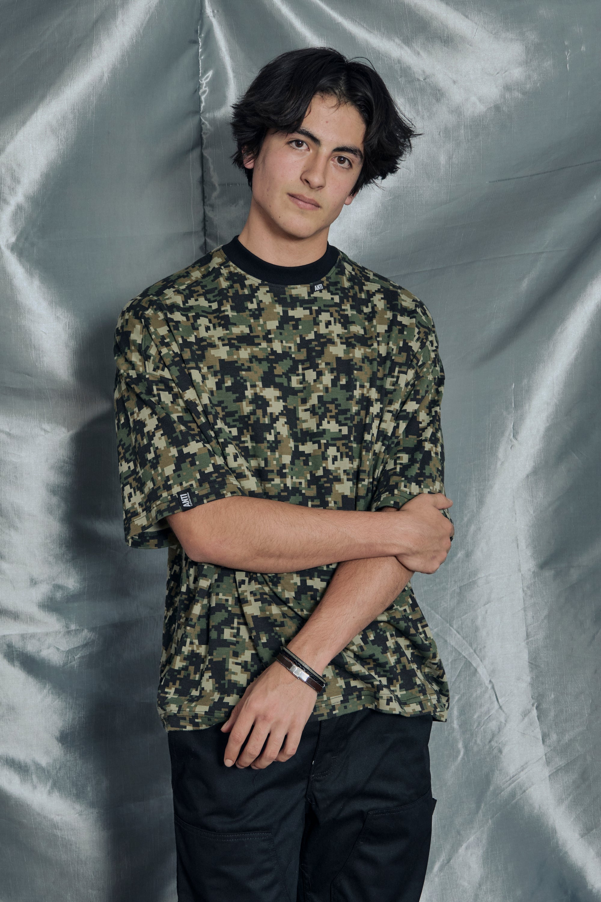 Playera Oversize Camo
