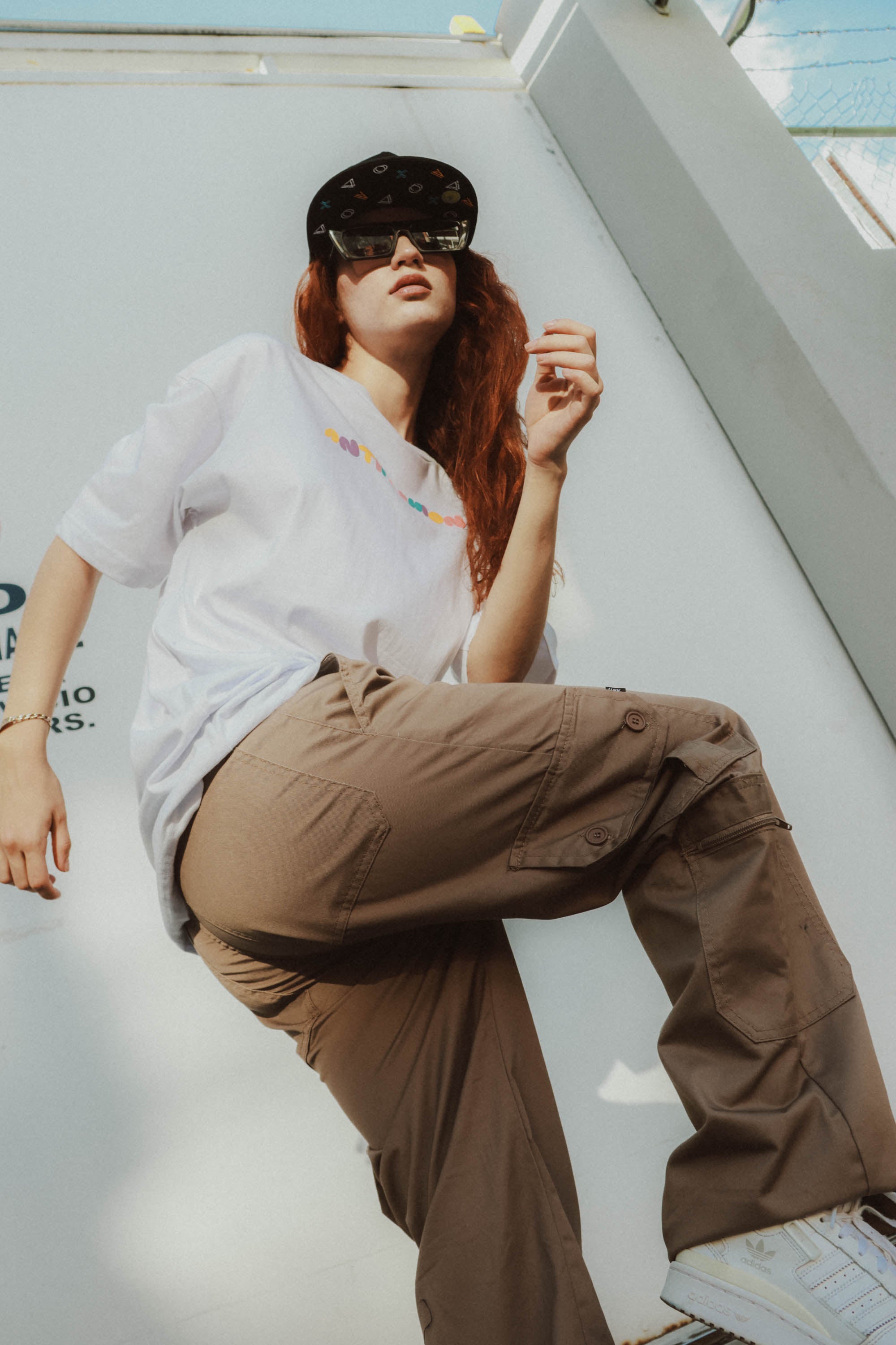 Pantalon Carpintero Cargo Beige