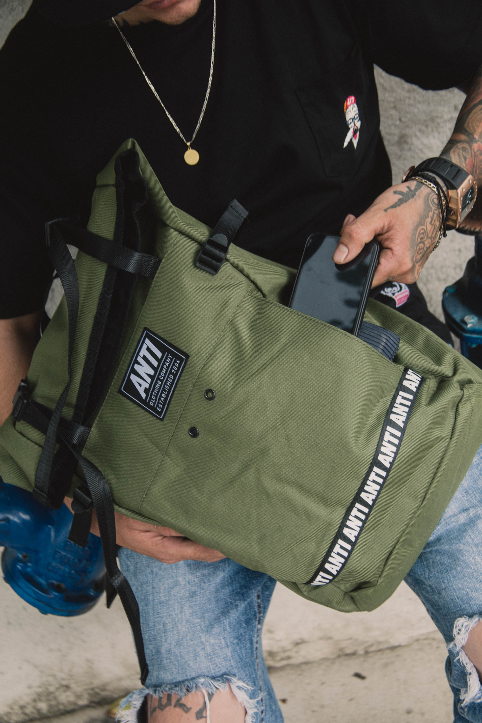 Mochila Camping Green