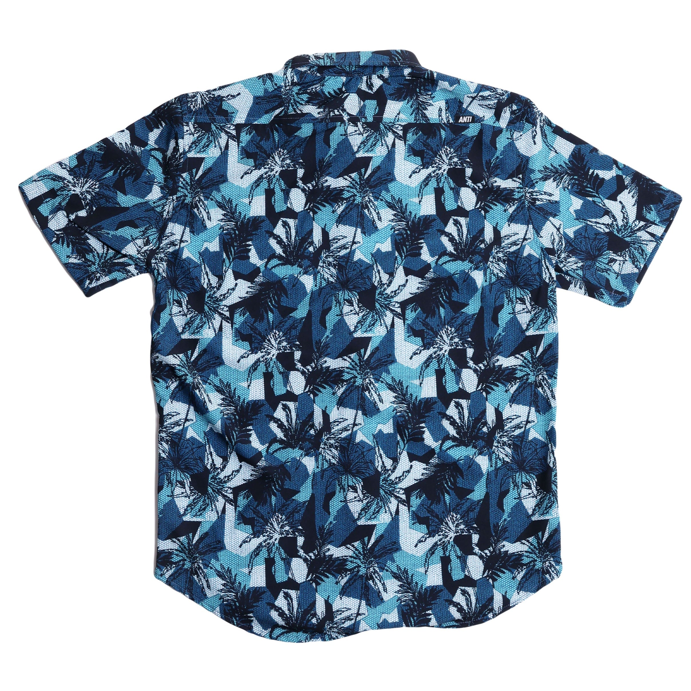 Camisa Palmeras Azul