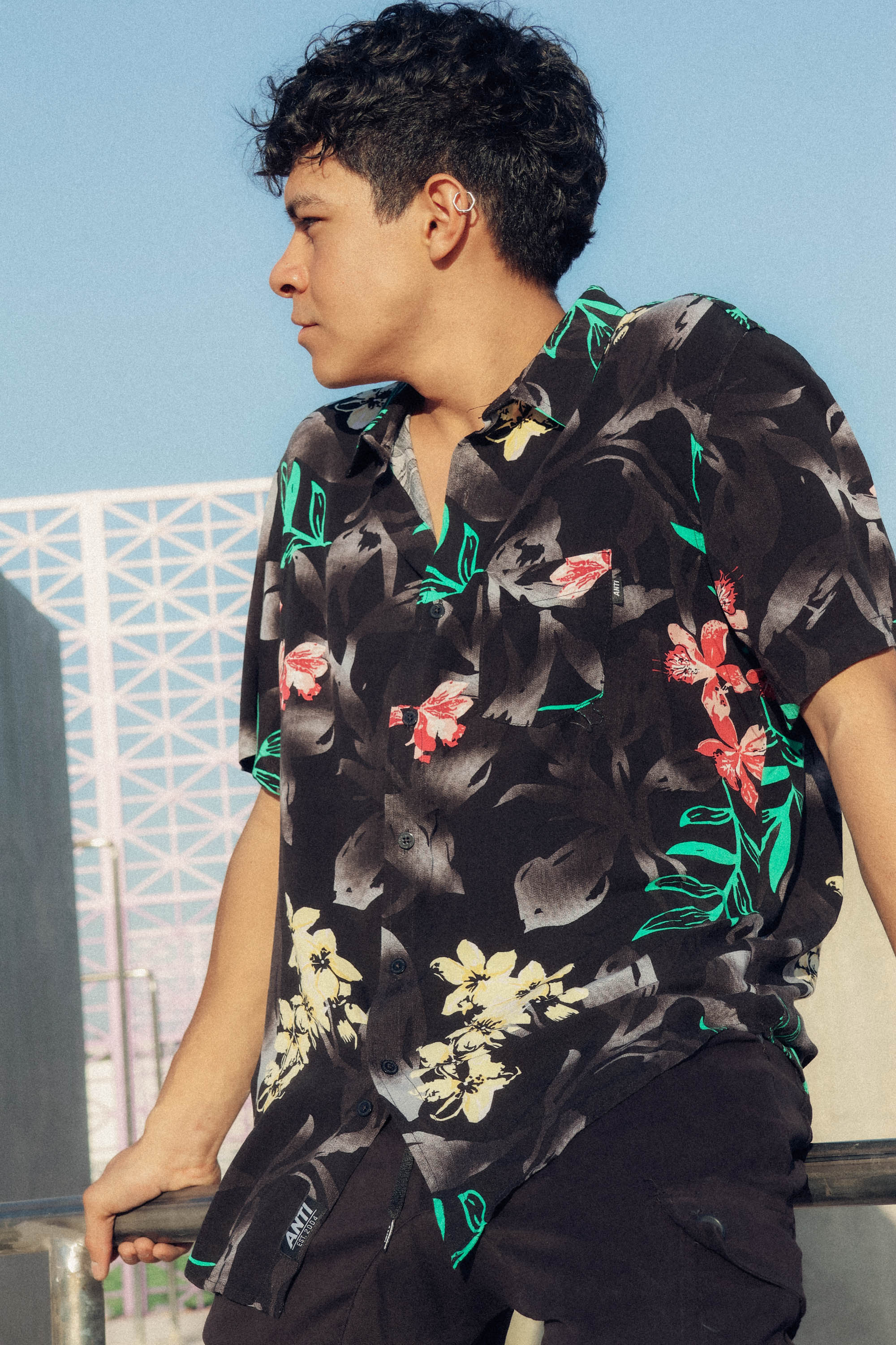 Camisa Hojas