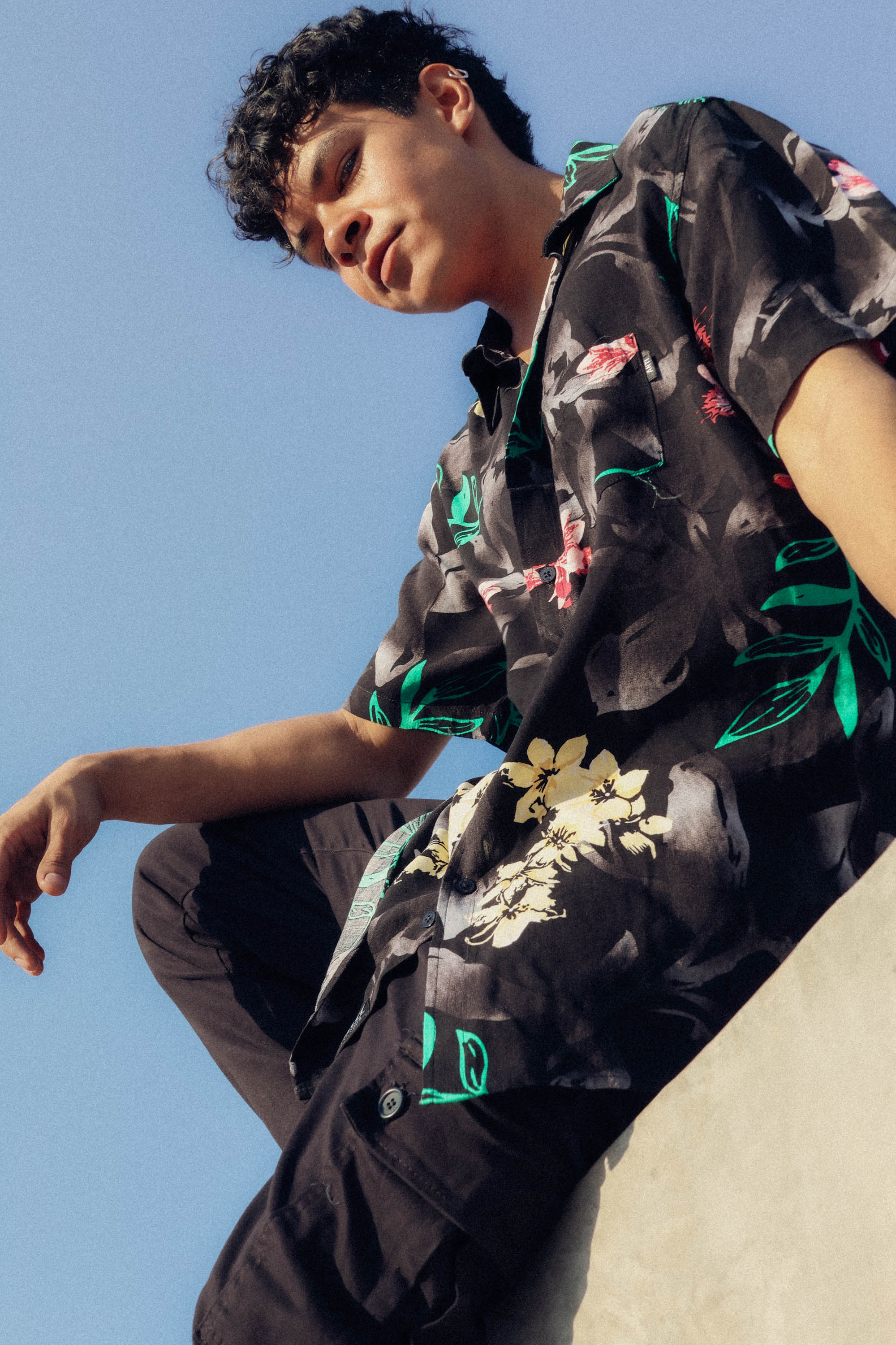 Camisa Hojas