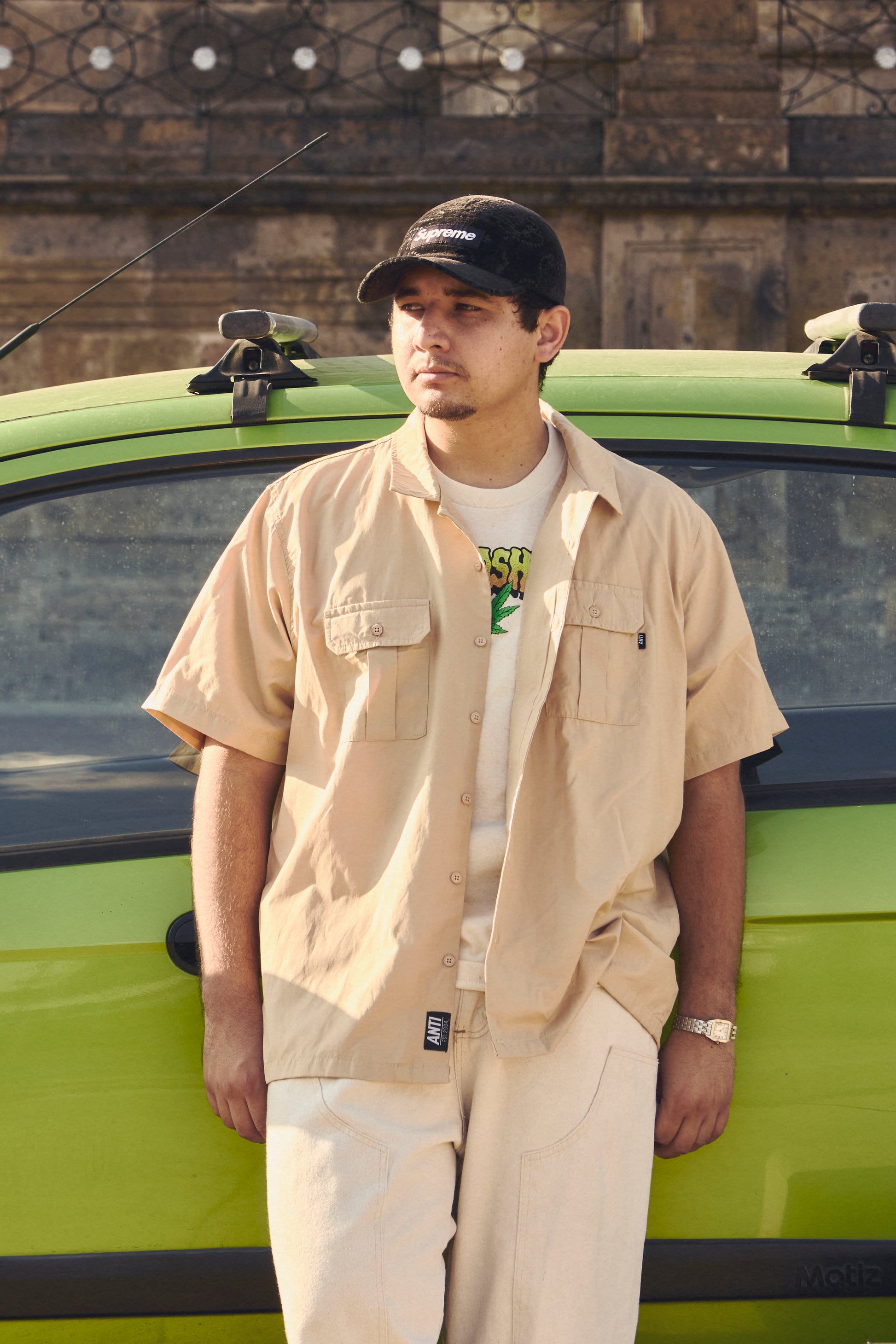Camisa Key Biege