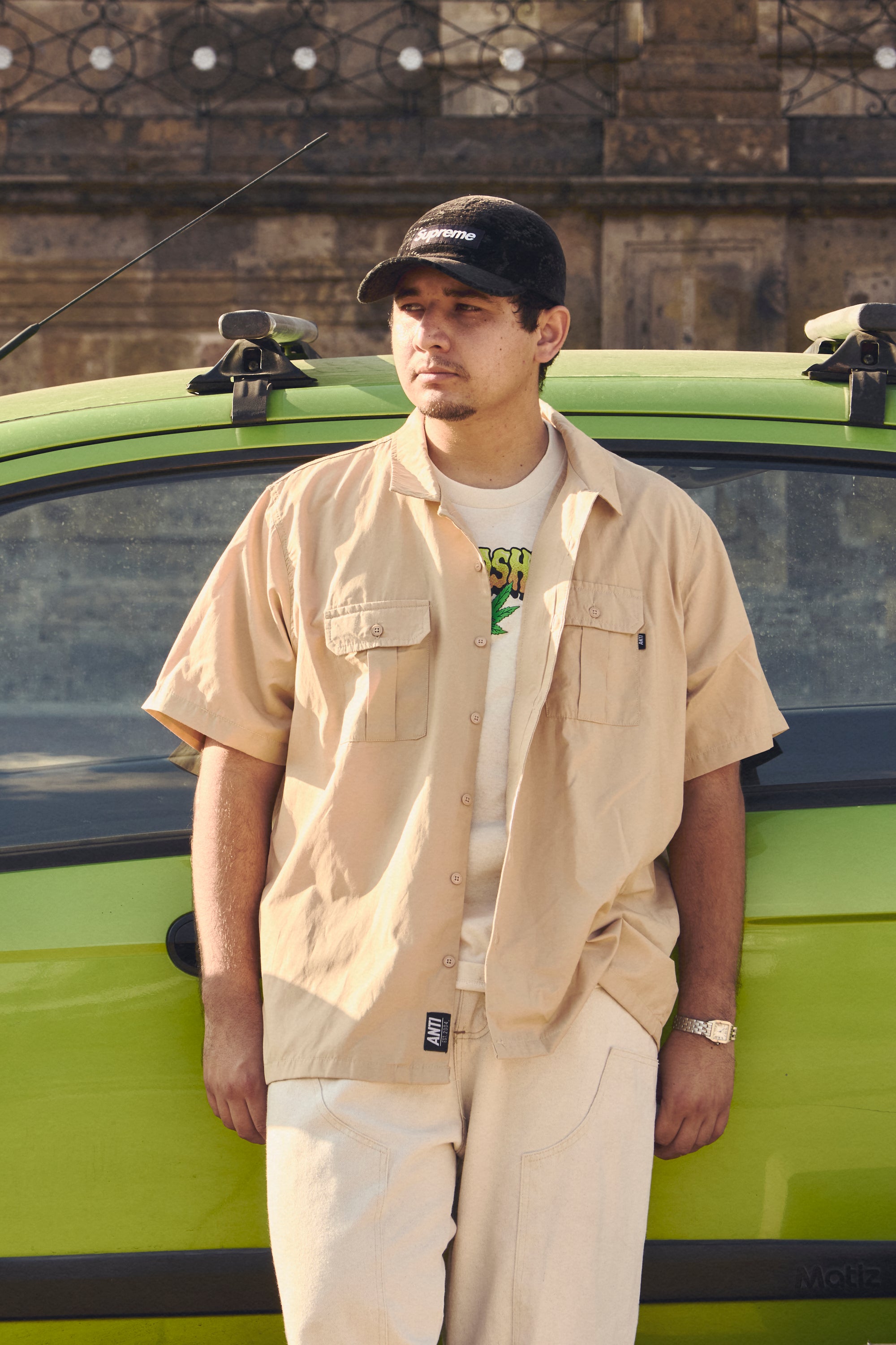 Camisa Key Biege