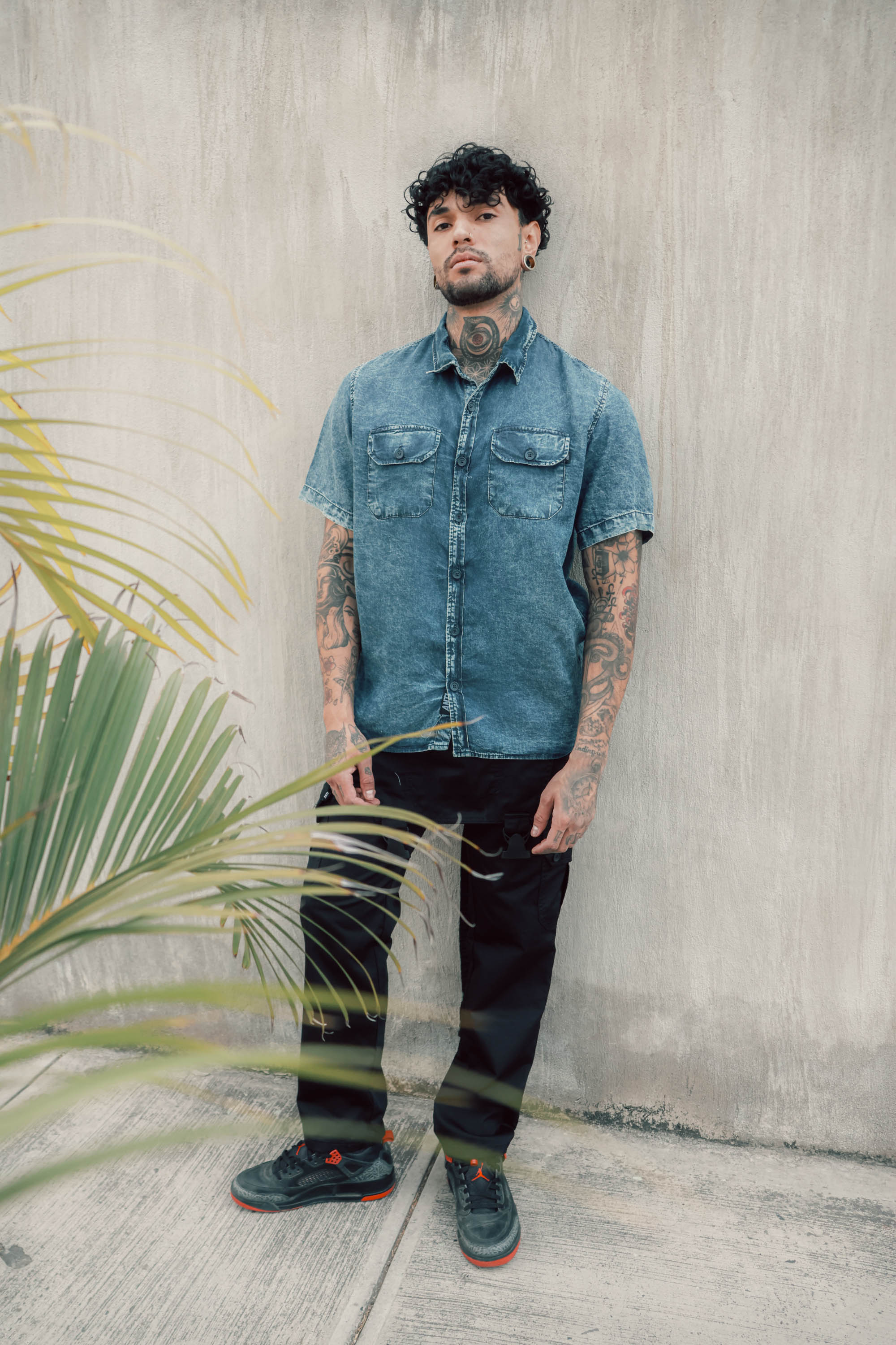 Camisa Mecanico Mezclilla Azul