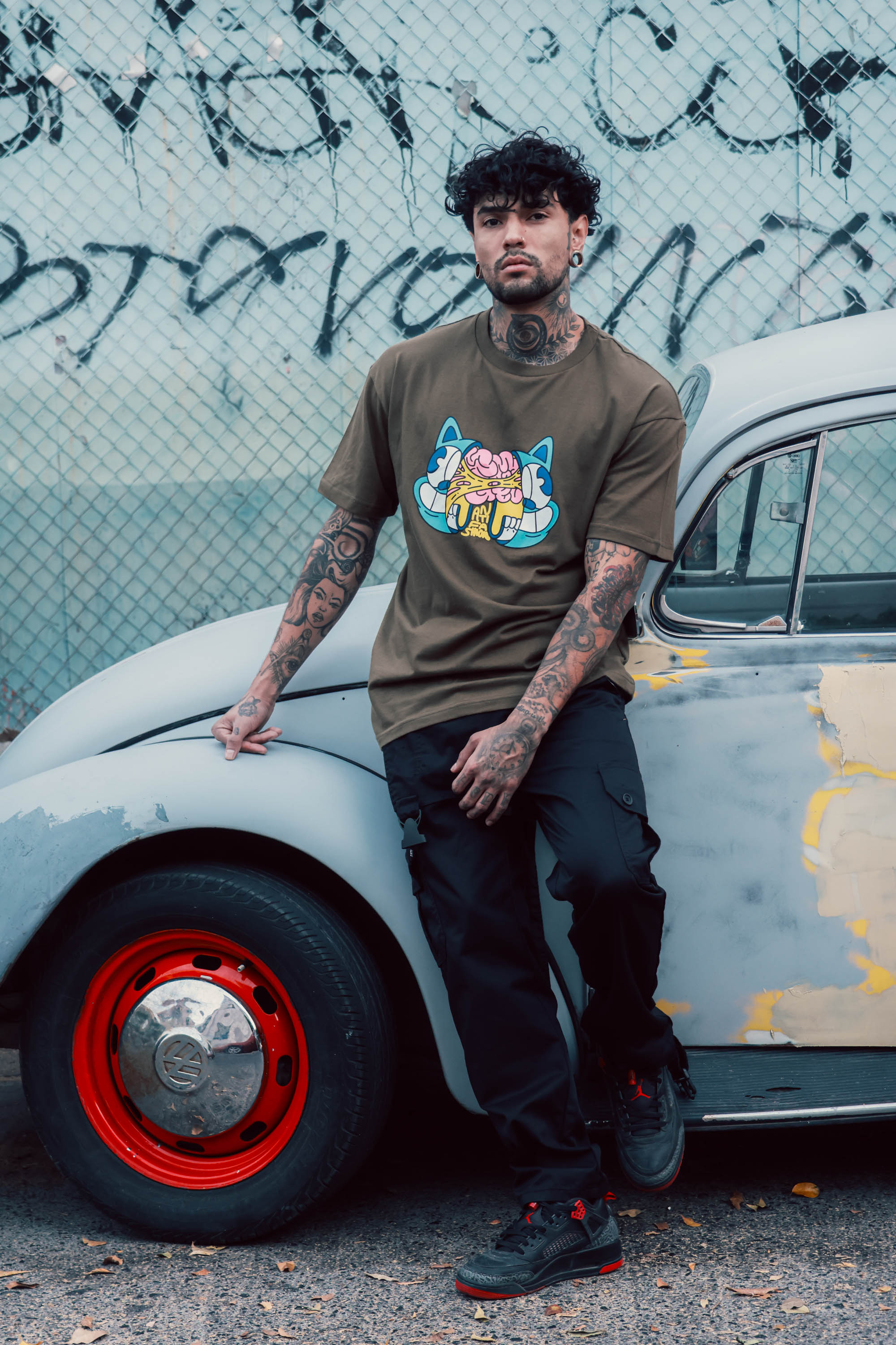 Playera Brain Olivo